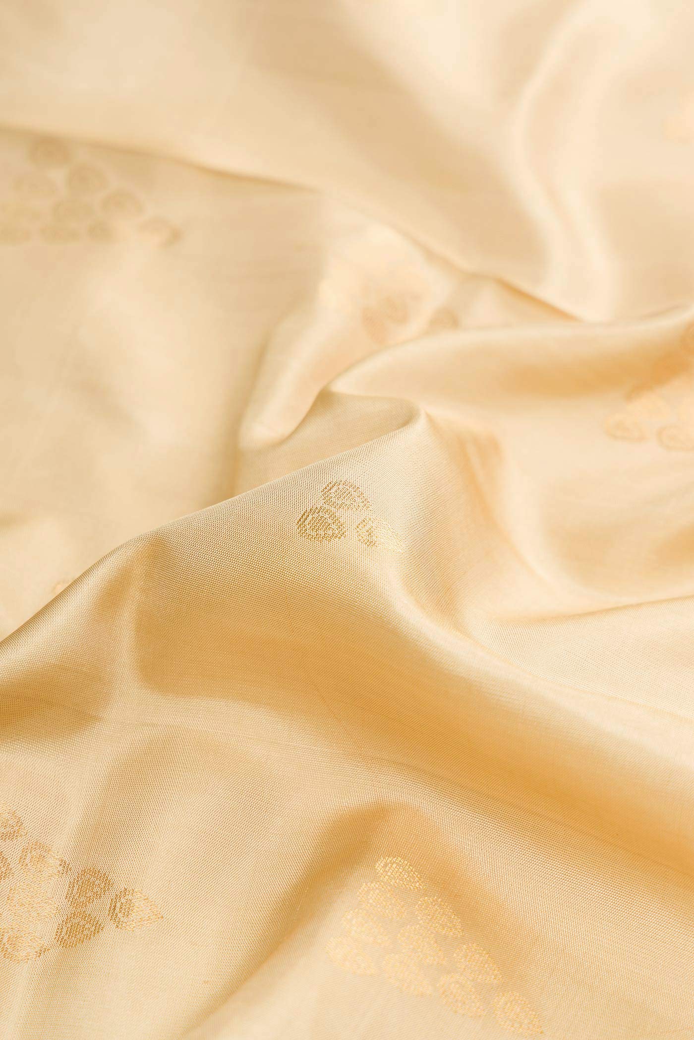 Beige Soft Silk Saree - Image 2