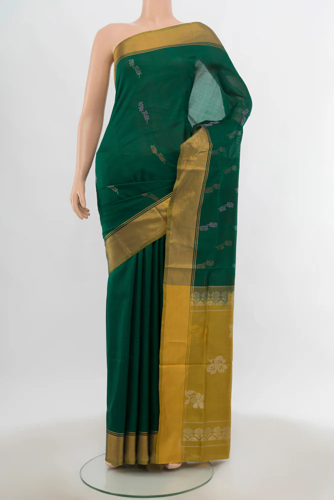 Green Uppada Silk Saree