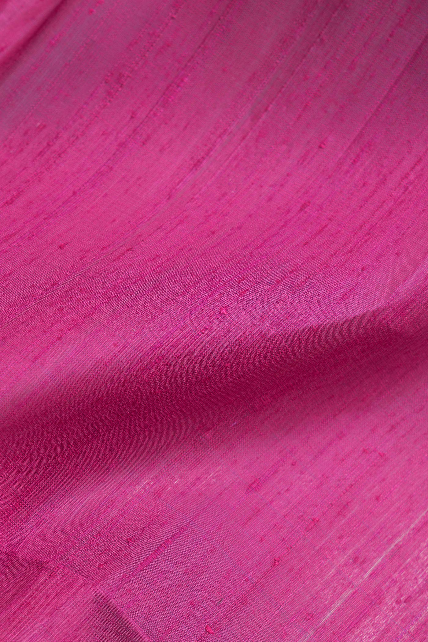 Dark Pink Raw Silk Saree - Image 2