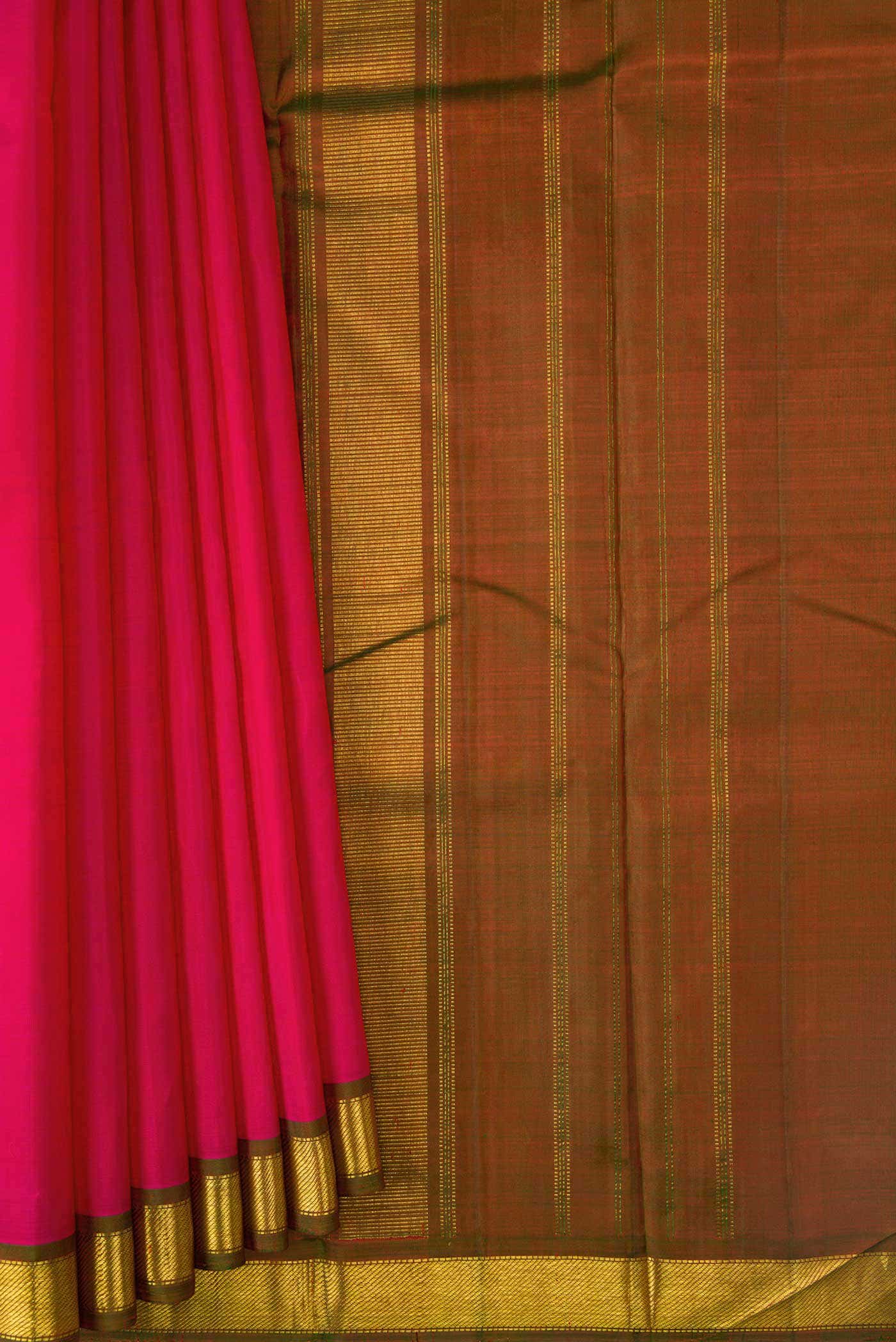 Pink Kanjivaram Silk Saree - Image 2