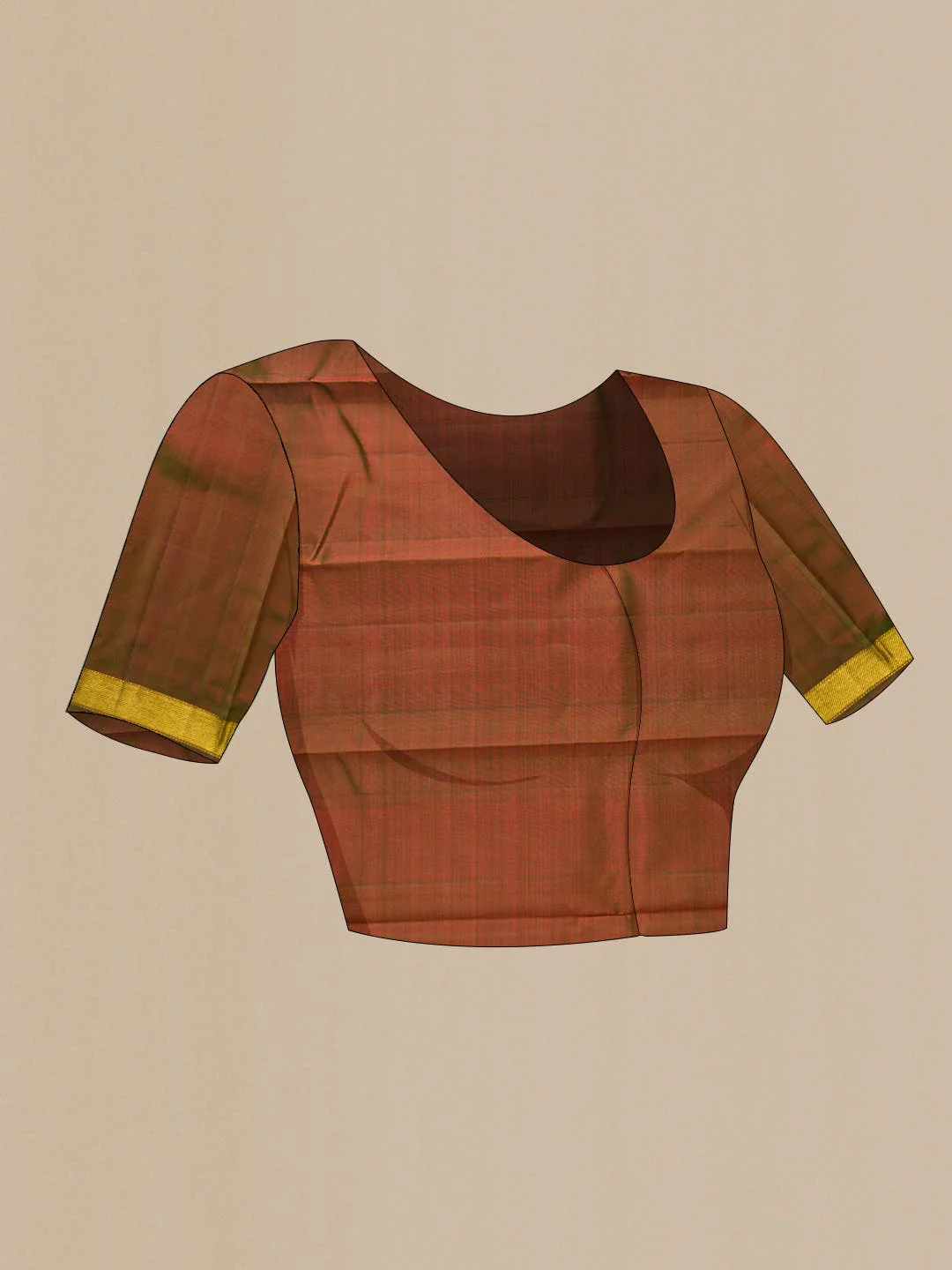 Pink Kanjivaram Silk Saree - Image 5