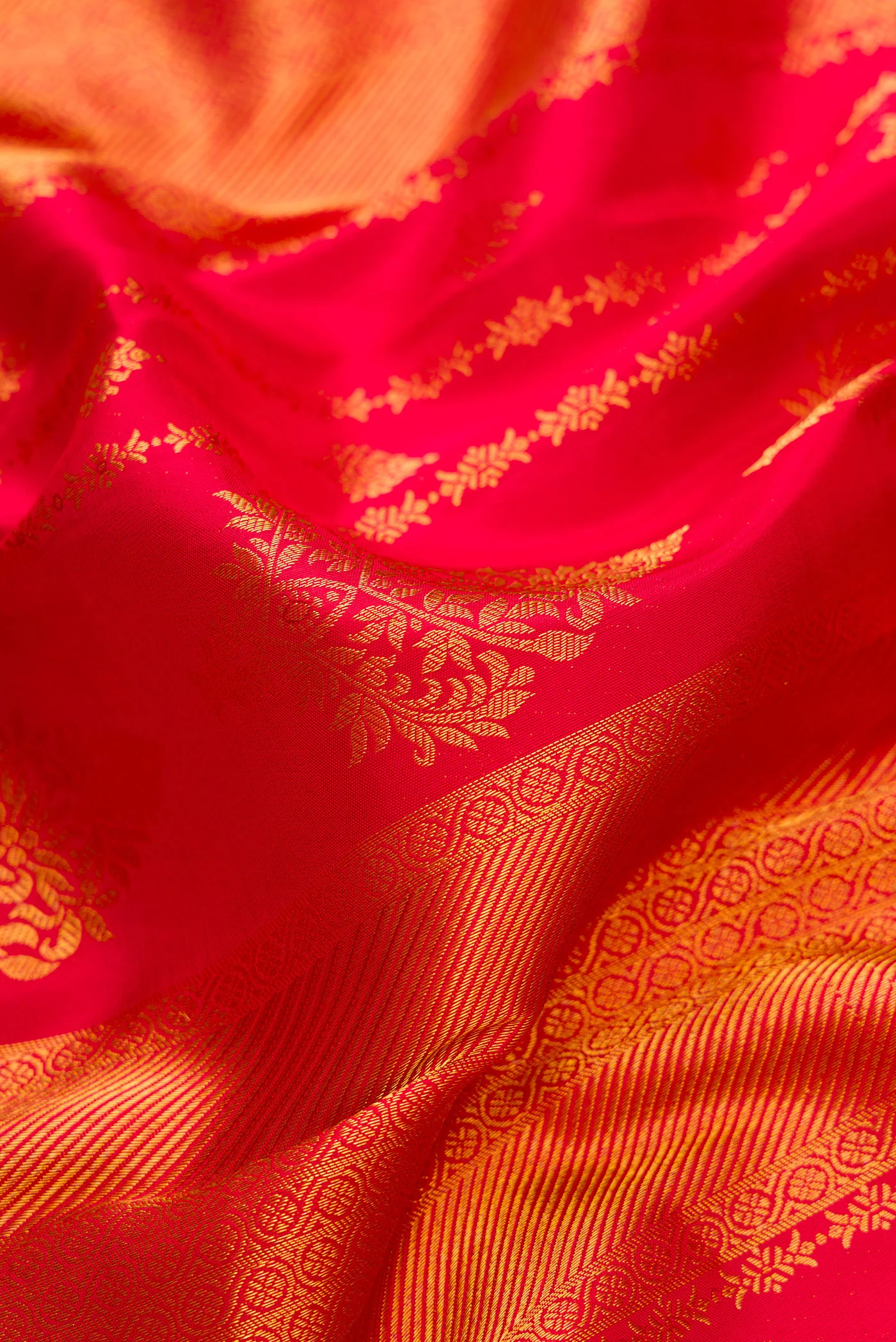 Red Kanjivaram Silk Saree - Image 2