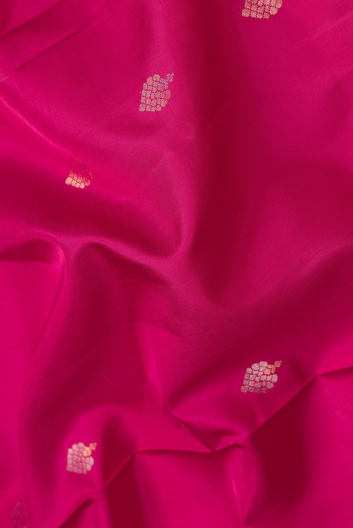 Dark Pink Soft Silk Saree - Image 2