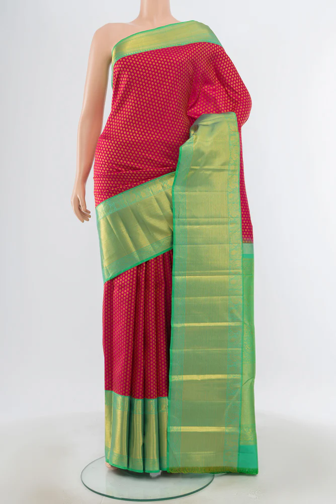 Pink Kanjivaram Silk Saree