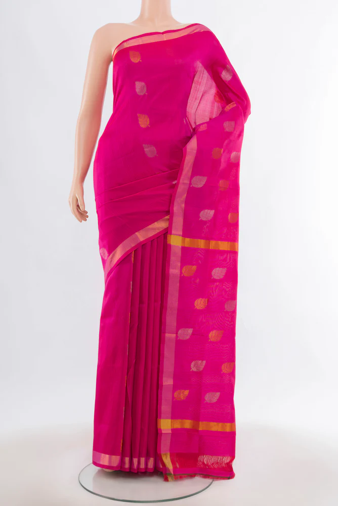Pink Uppada Silk Saree