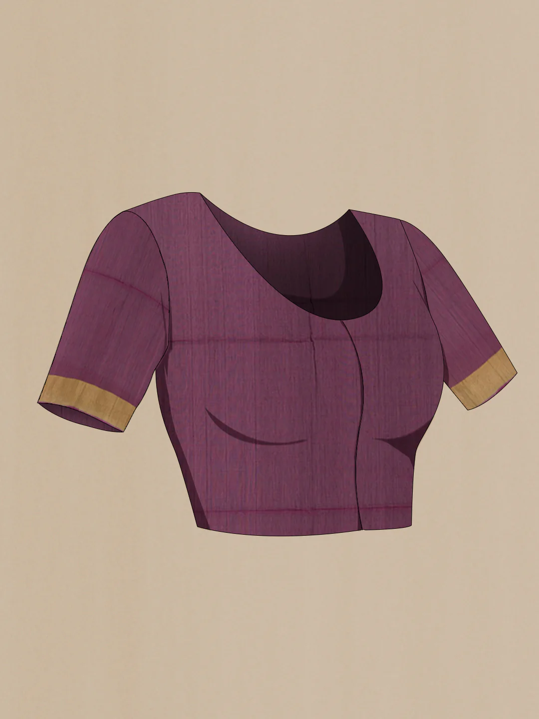 Davys Grey Silk Cotton Saree - Image 2