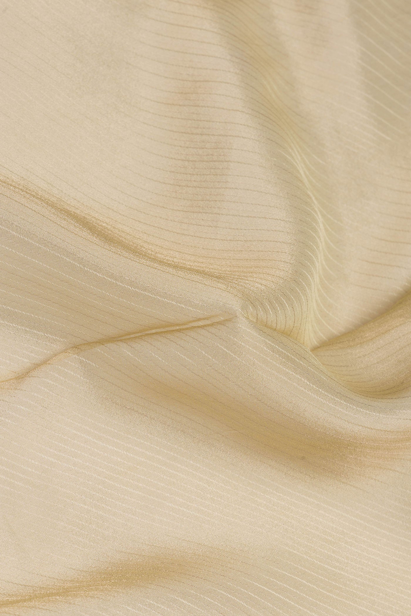 Gold Banarasi Georgette Saree - Image 2