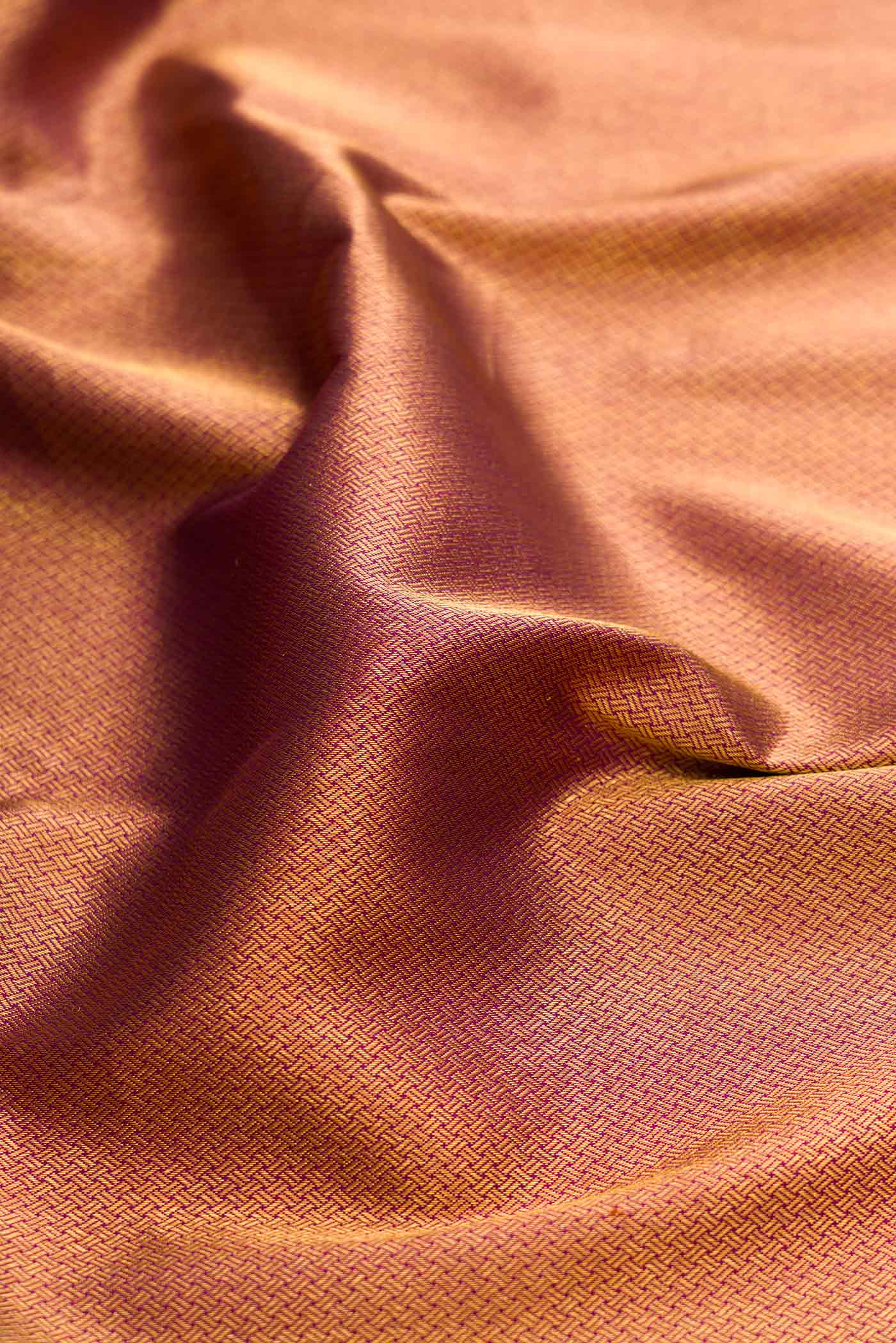 Maroon Kanjivaram Silk Saree - Image 2