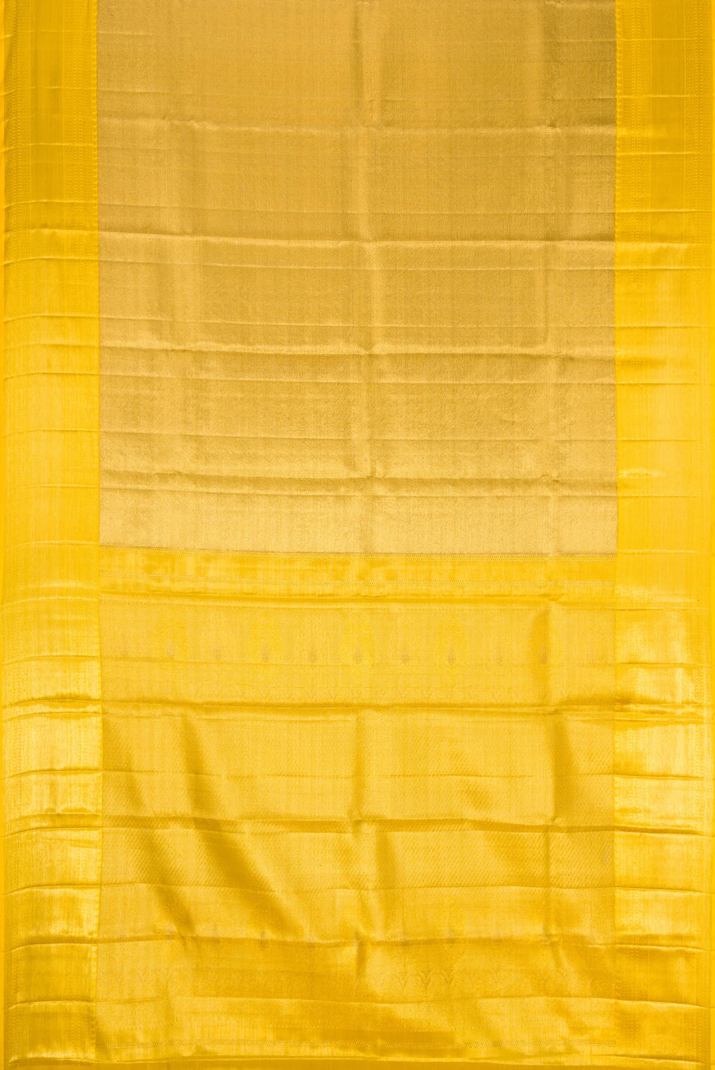 Gold Dual Tone Kanjivaram Tissue Silk Saree - Image 6
