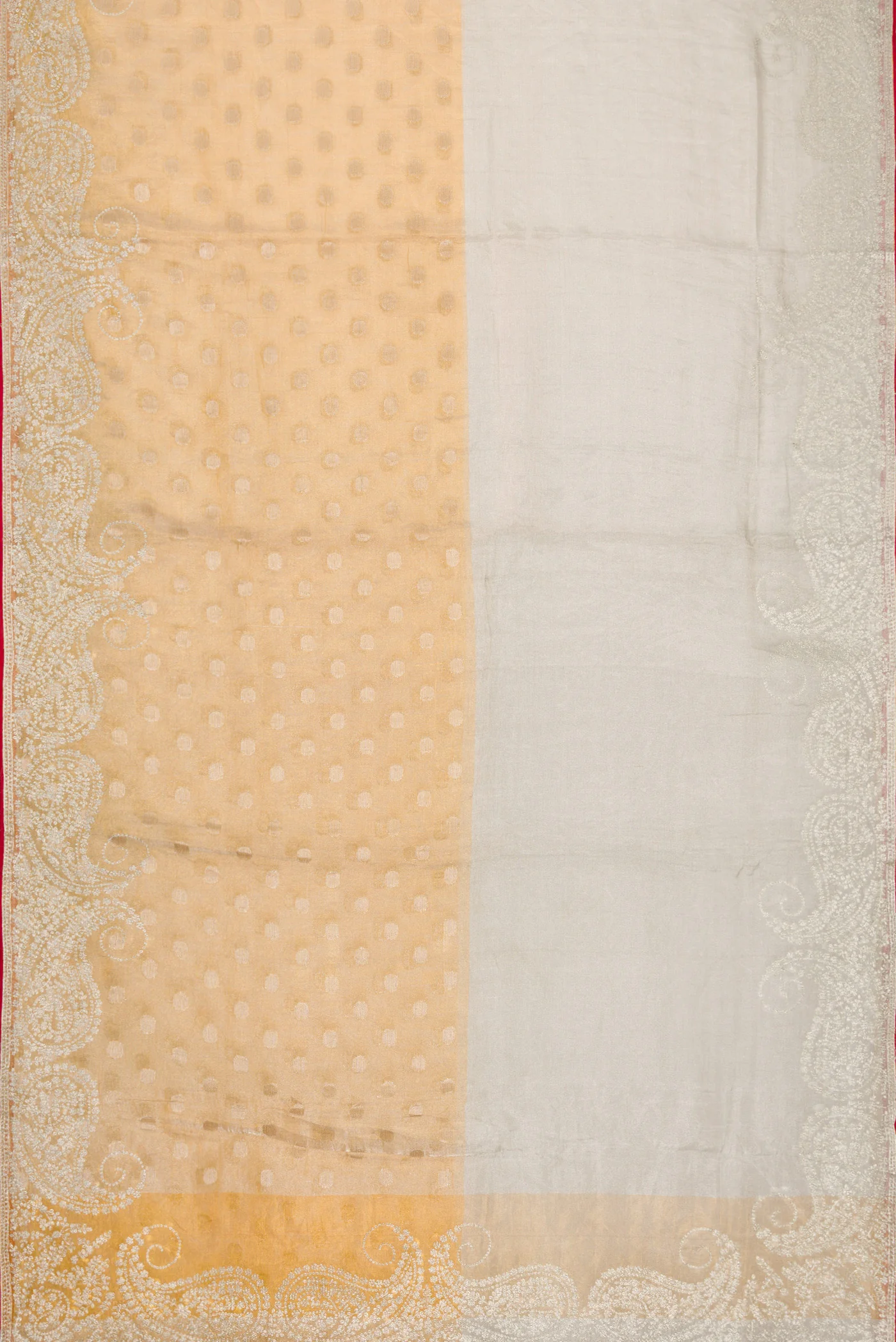Multi Color Organza Silk Saree - Image 6