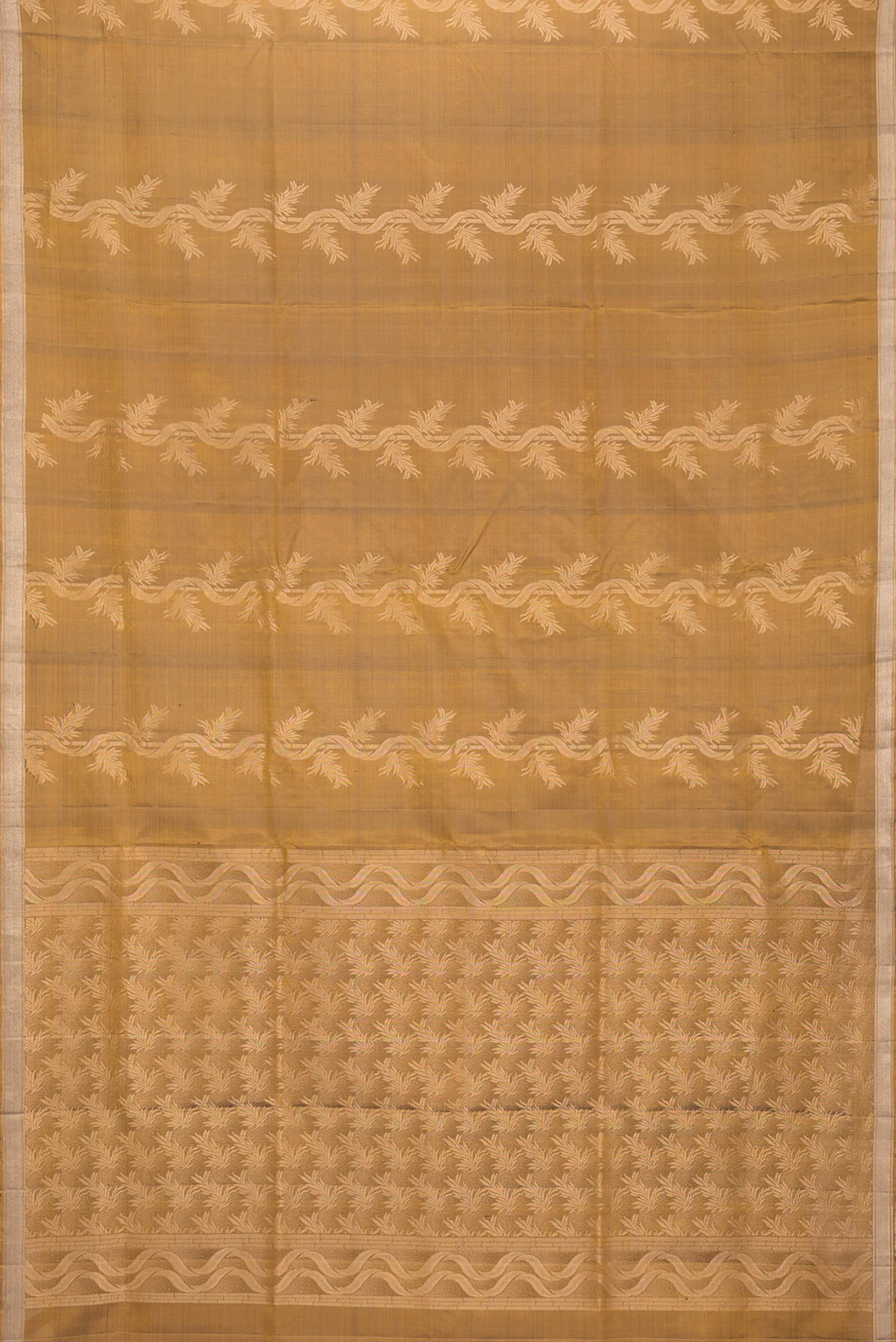 Mehandi Green Soft Silk Saree - Image 6