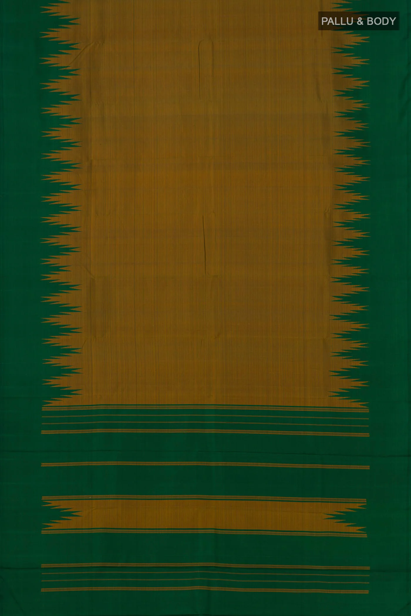 Mehandi Green Kanchipuram Silk Saree - Image 5