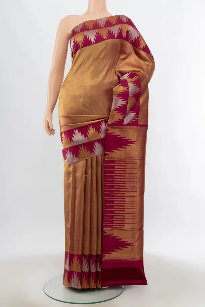 Multi Color Kanchipuram Silk Saree
