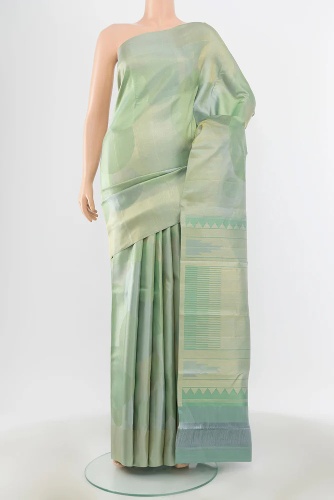 Multi Color Kanjivaram Silk Saree