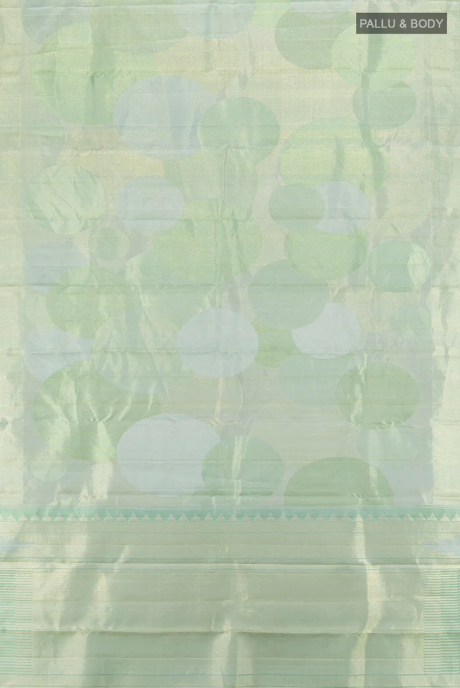 Multi Color Kanjivaram Silk Saree - Image 5