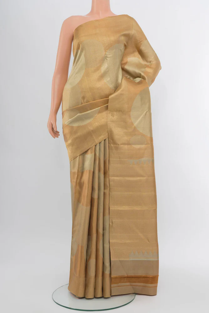 Multi Color Kanjivaram Tissue Silk Saree