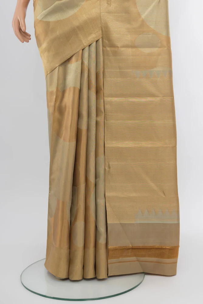 Multi Color Kanjivaram Tissue Silk Saree - Image 3