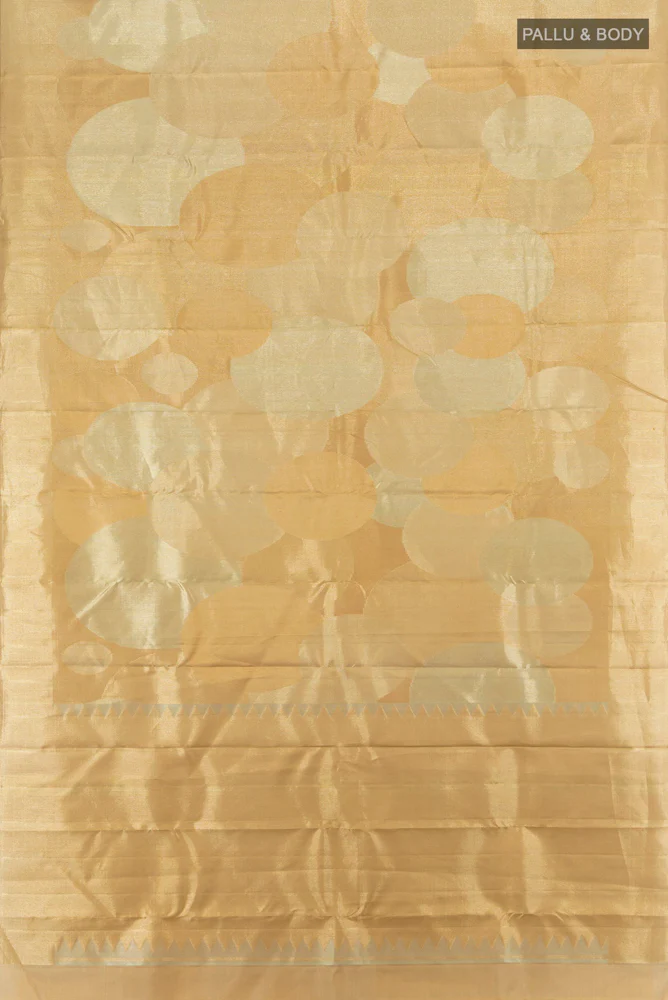 Multi Color Kanjivaram Tissue Silk Saree - Image 5