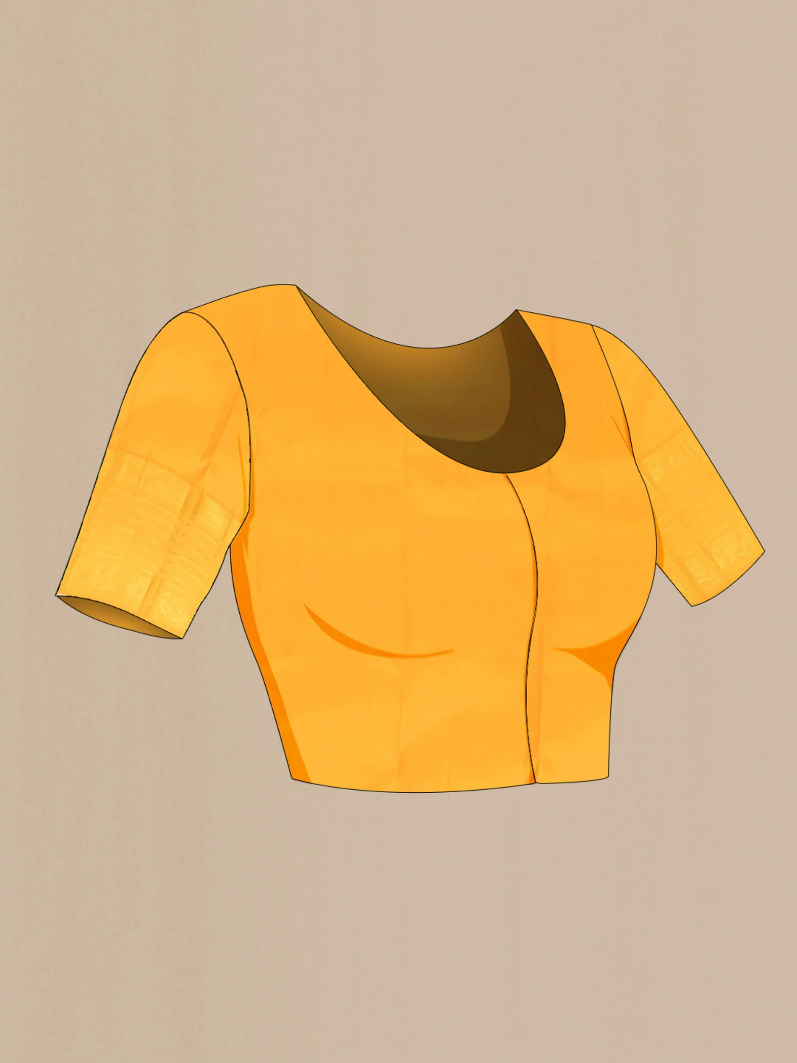Mauve Kanjivaram Silk Saree - Image 4