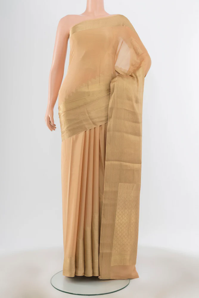 Sandal Mysore Crepe Saree