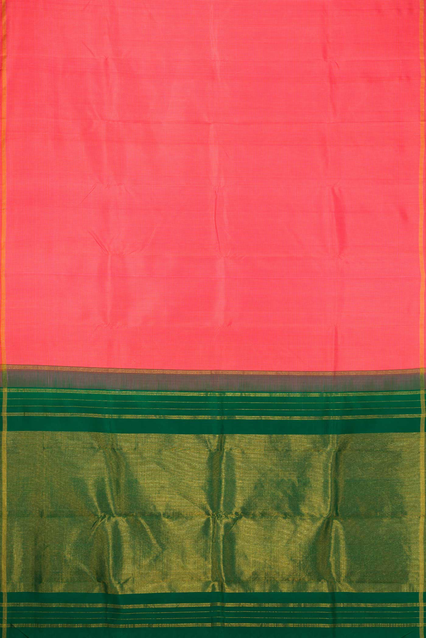 Multi Color Kanchipuram Silk Saree - Image 6