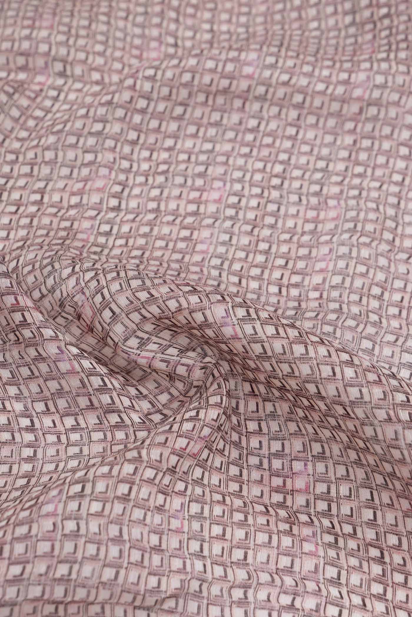 Brown Linen Saree - Image 2