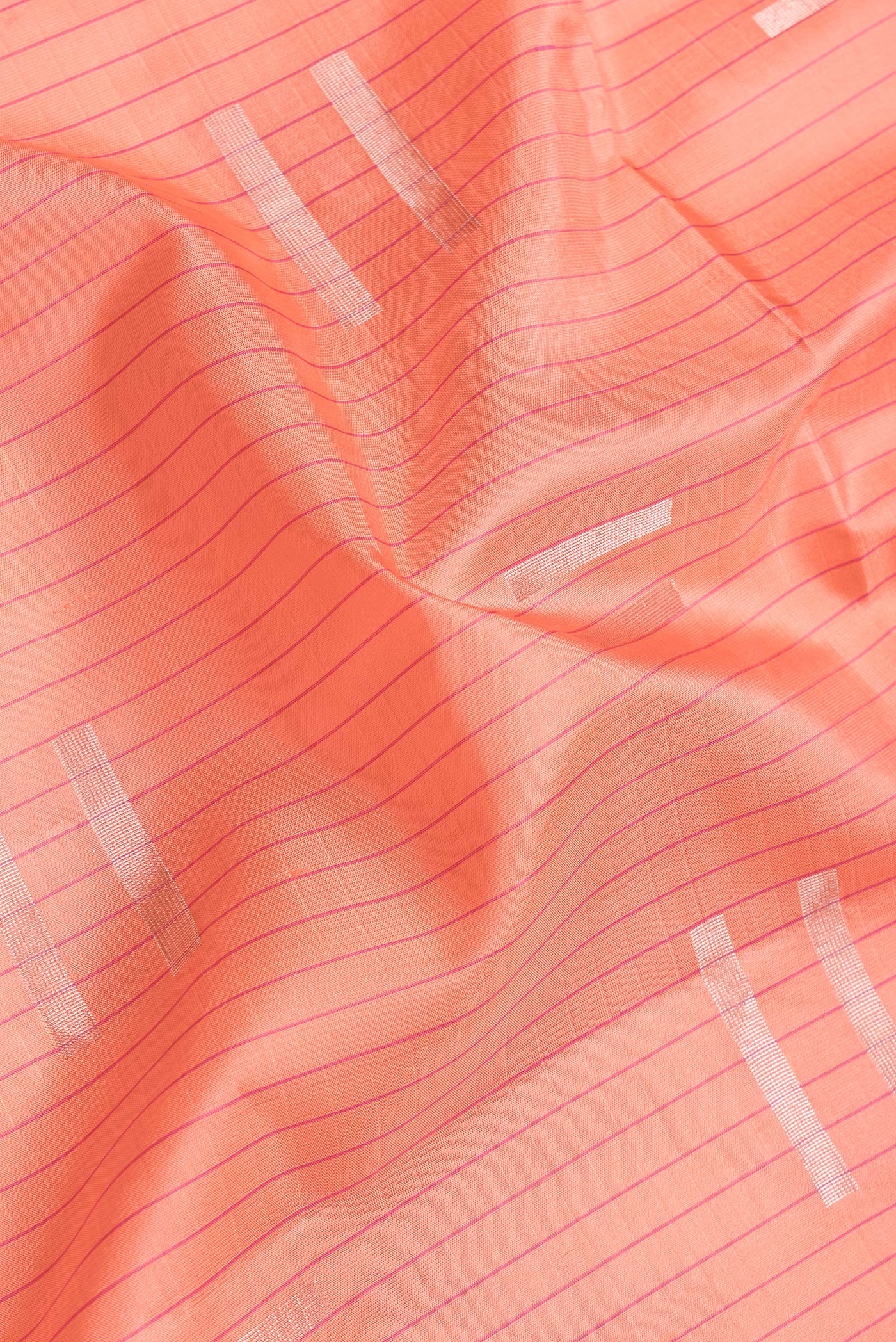 Coral Soft Silk Saree - Image 2
