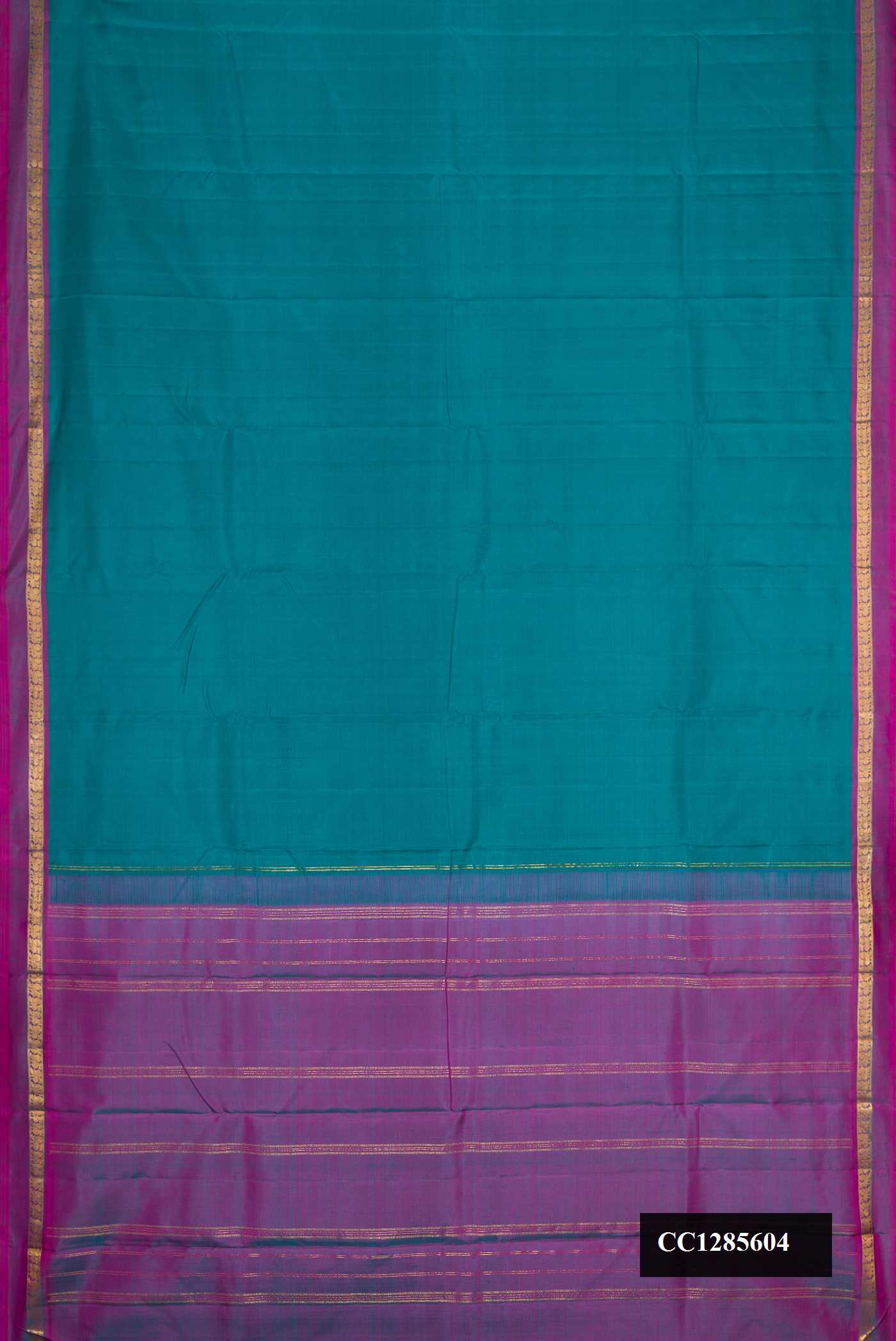 Green Dual Tone Kanchipuram Silk Saree