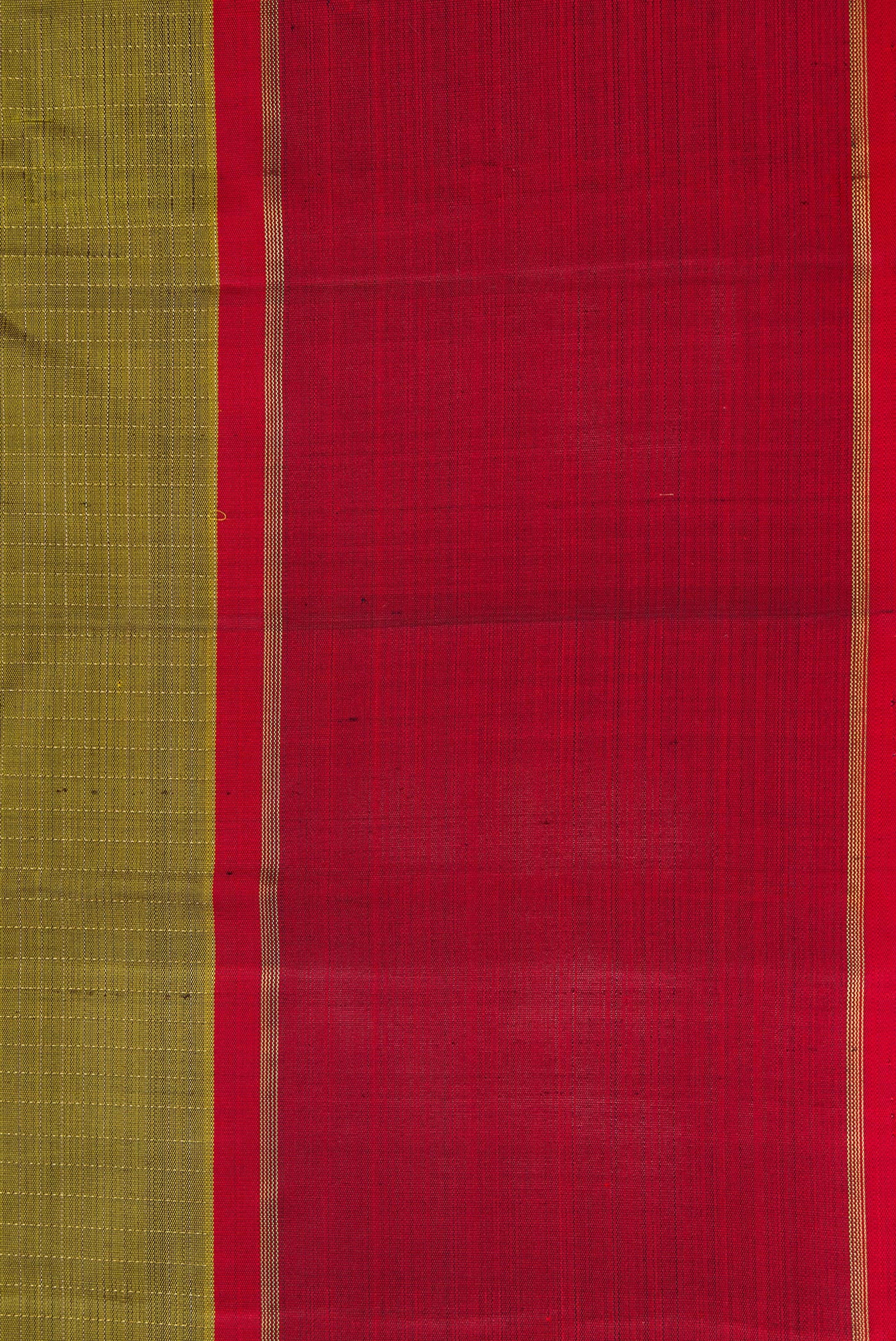 Mehandi Green Kanchipuram Silk Saree - Image 3
