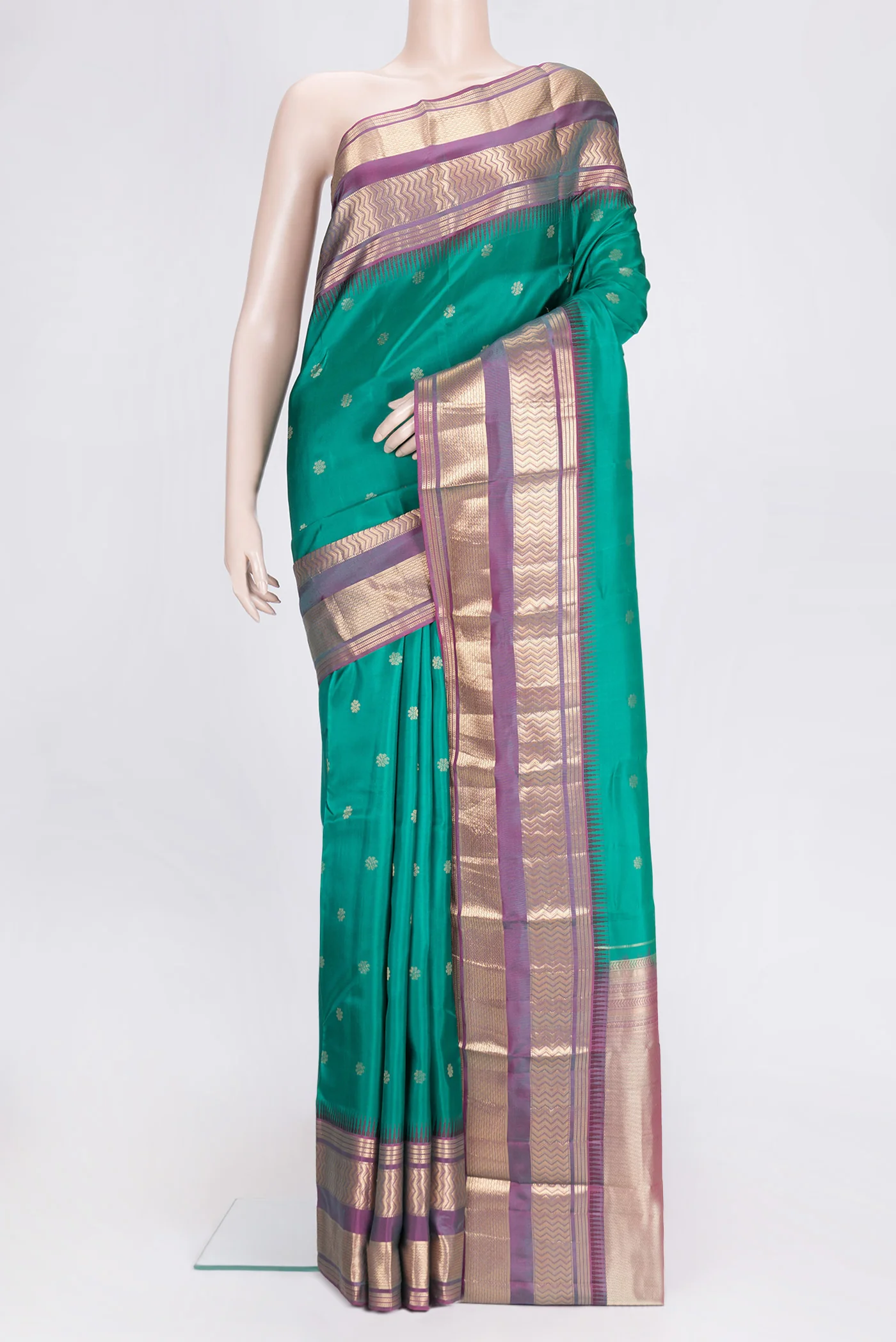 Green Kanjivaram Silk Saree
