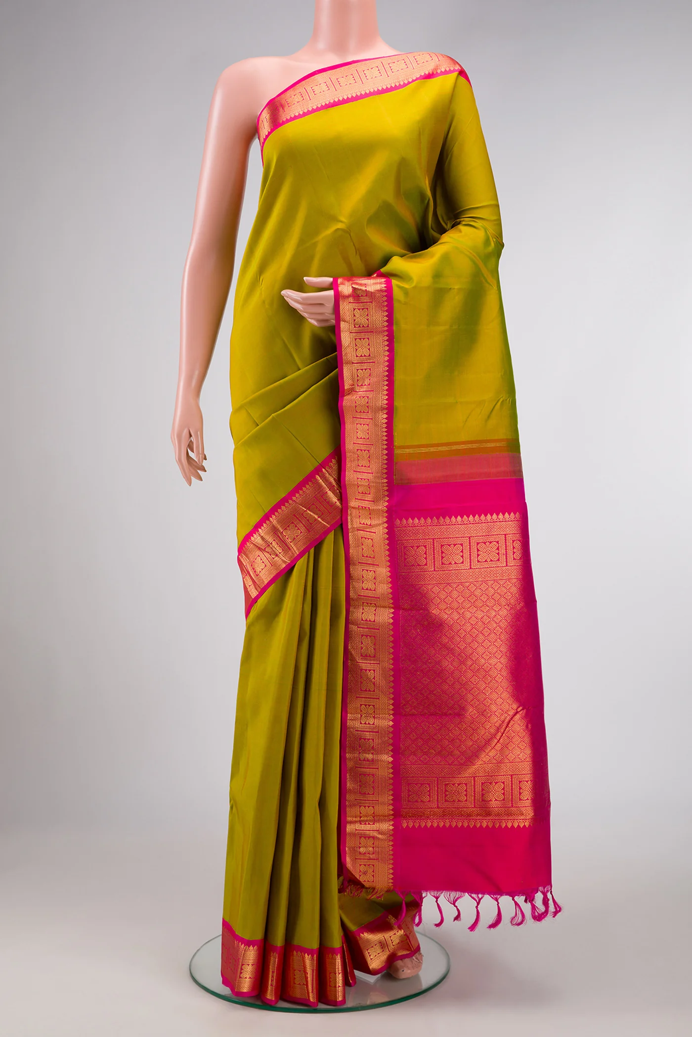 Green Kanjivaram Silk Saree