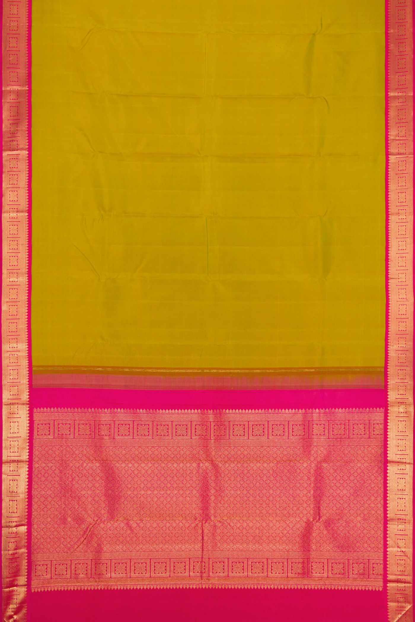Green Kanjivaram Silk Saree - Image 6