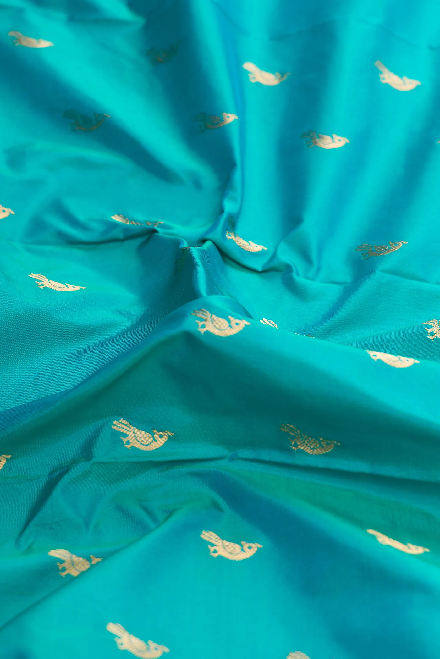 Blue Paithani Silk Saree - Image 2