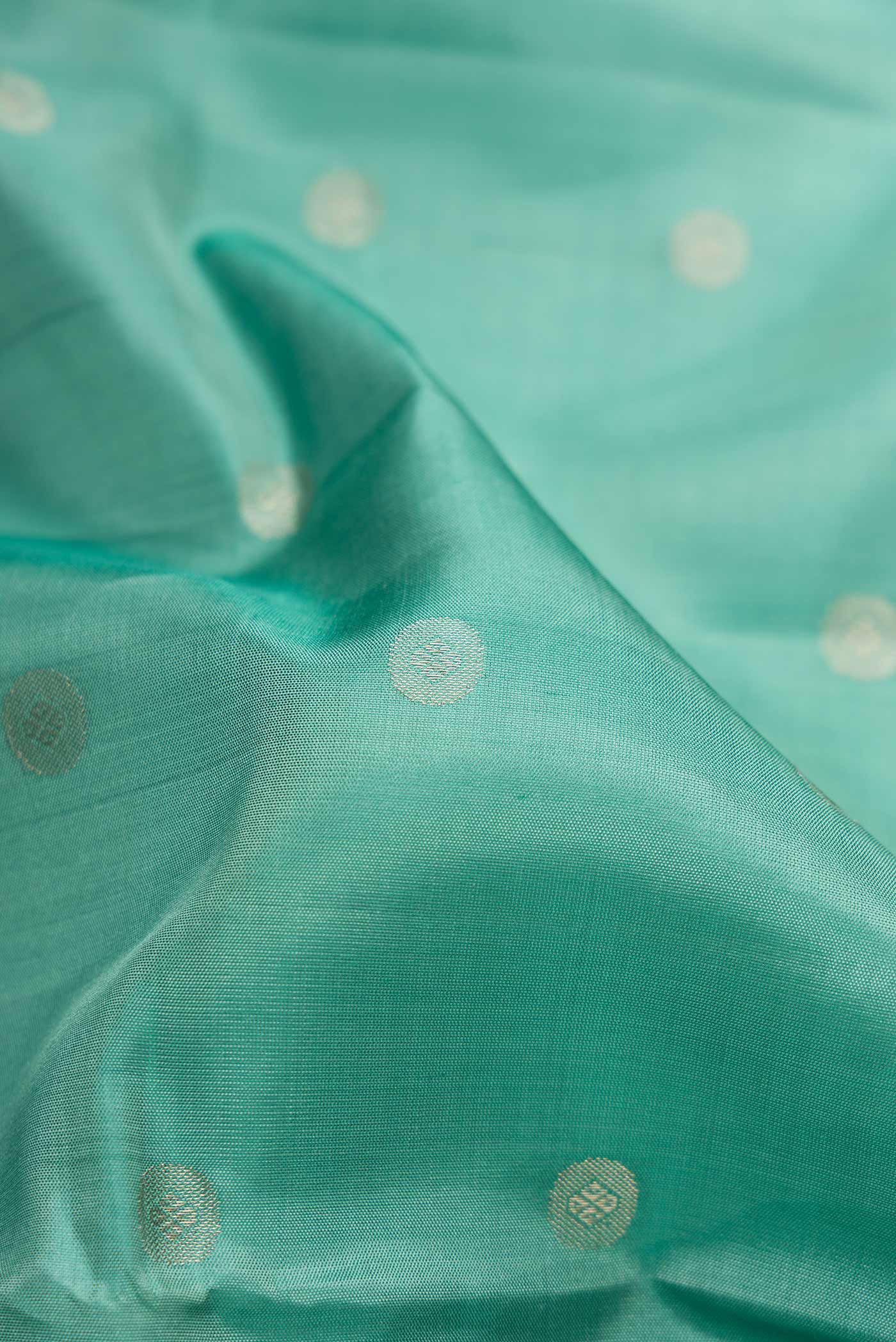 Green Soft Silk Saree - Image 2