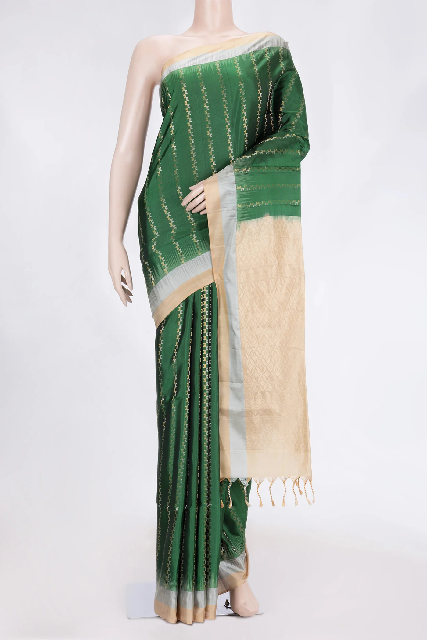Green Soft Silk Saree