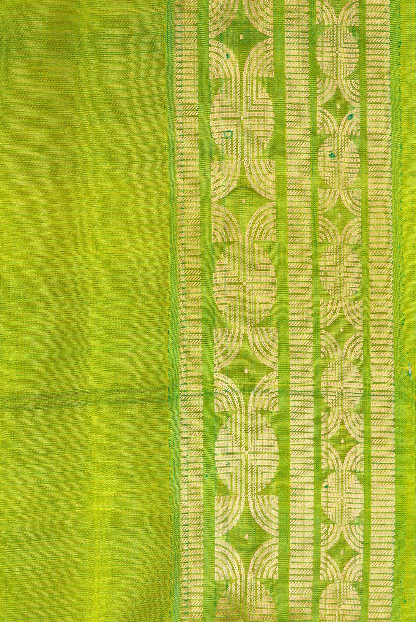 Green Soft Silk Saree - Image 3