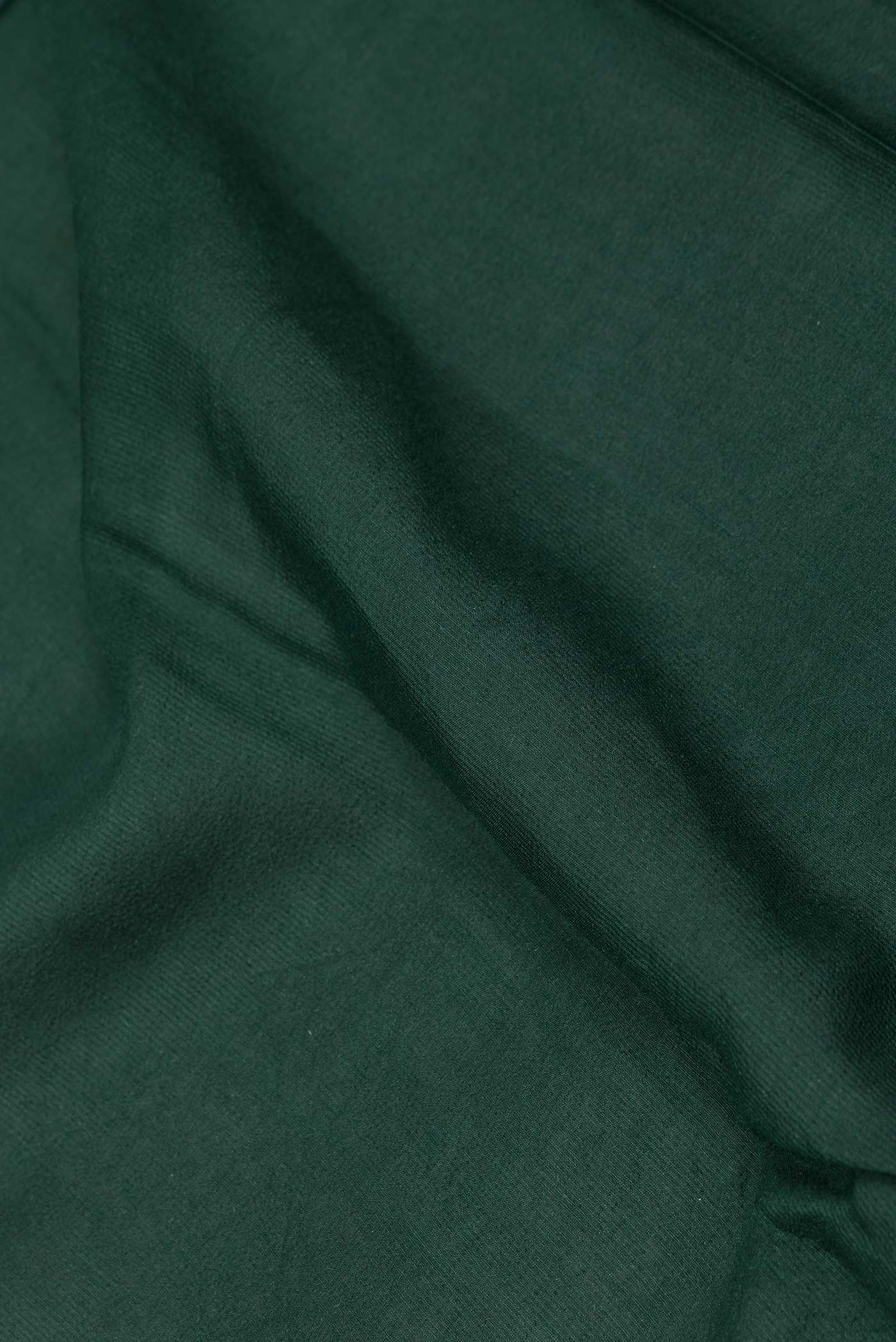 Green Dual Tone Tussar Silk Saree - Image 2