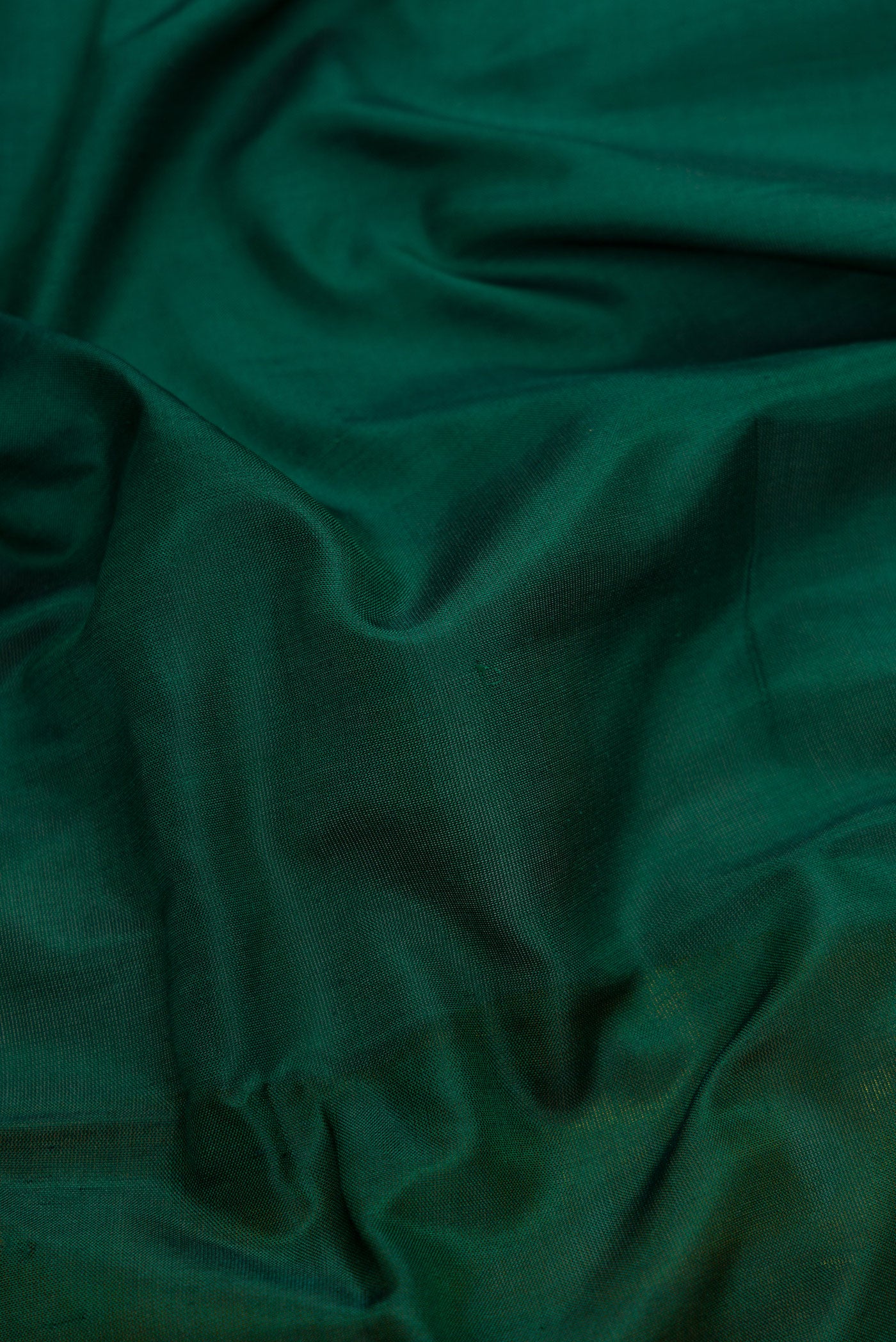 Bottle Green Uppada Silk Saree - Image 2