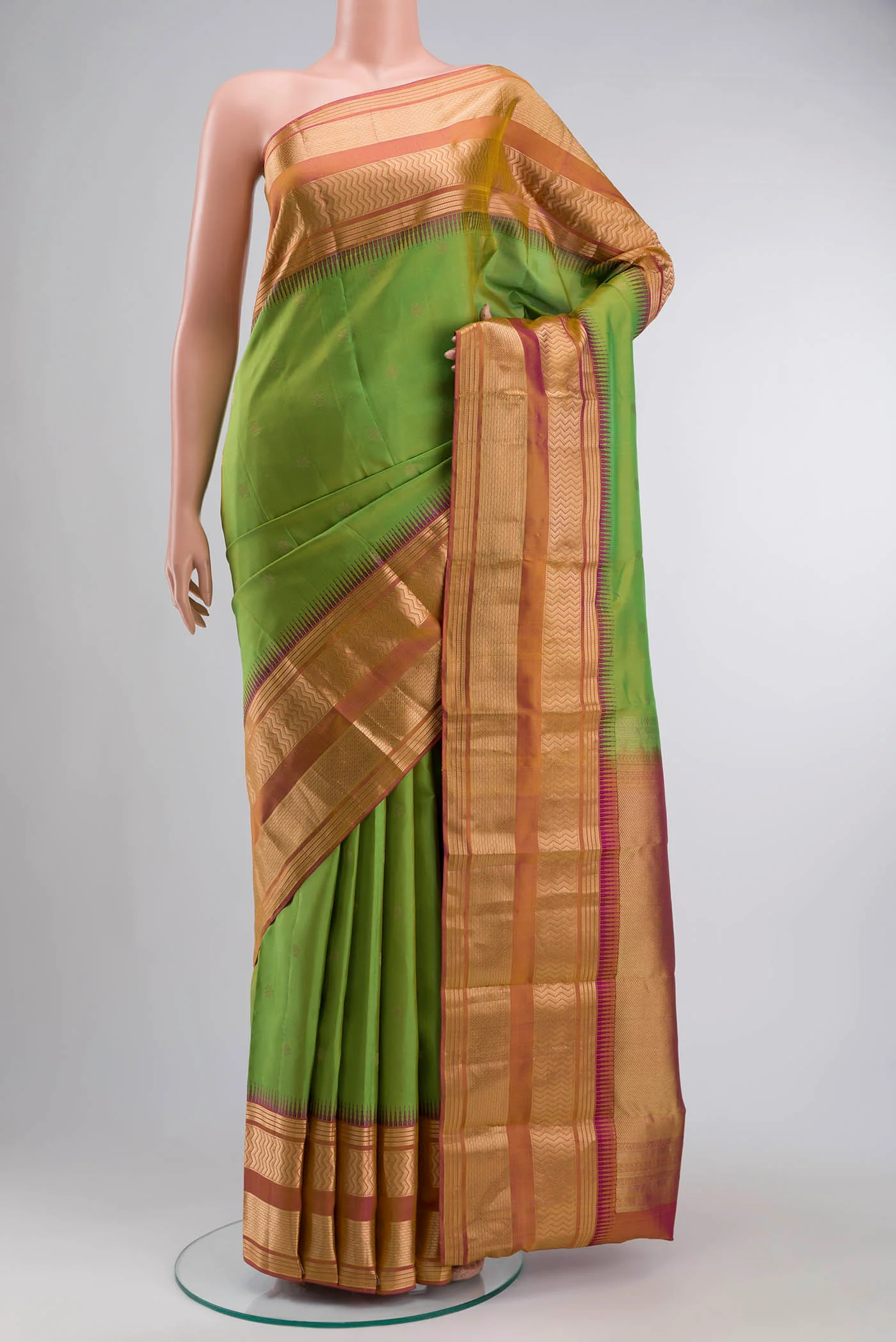 Green Kanjivaram Silk Saree