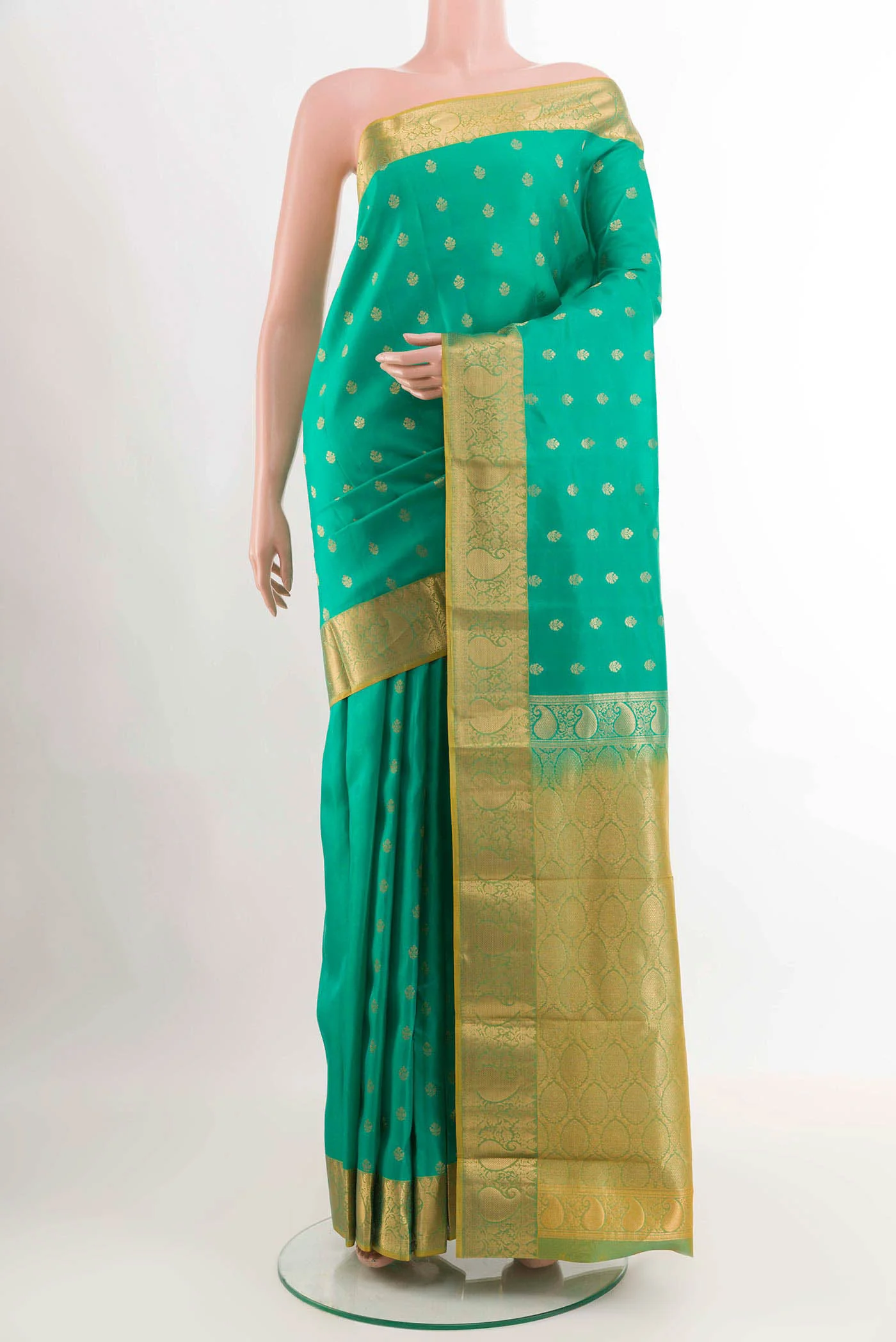 Green Kanjivaram Silk Saree