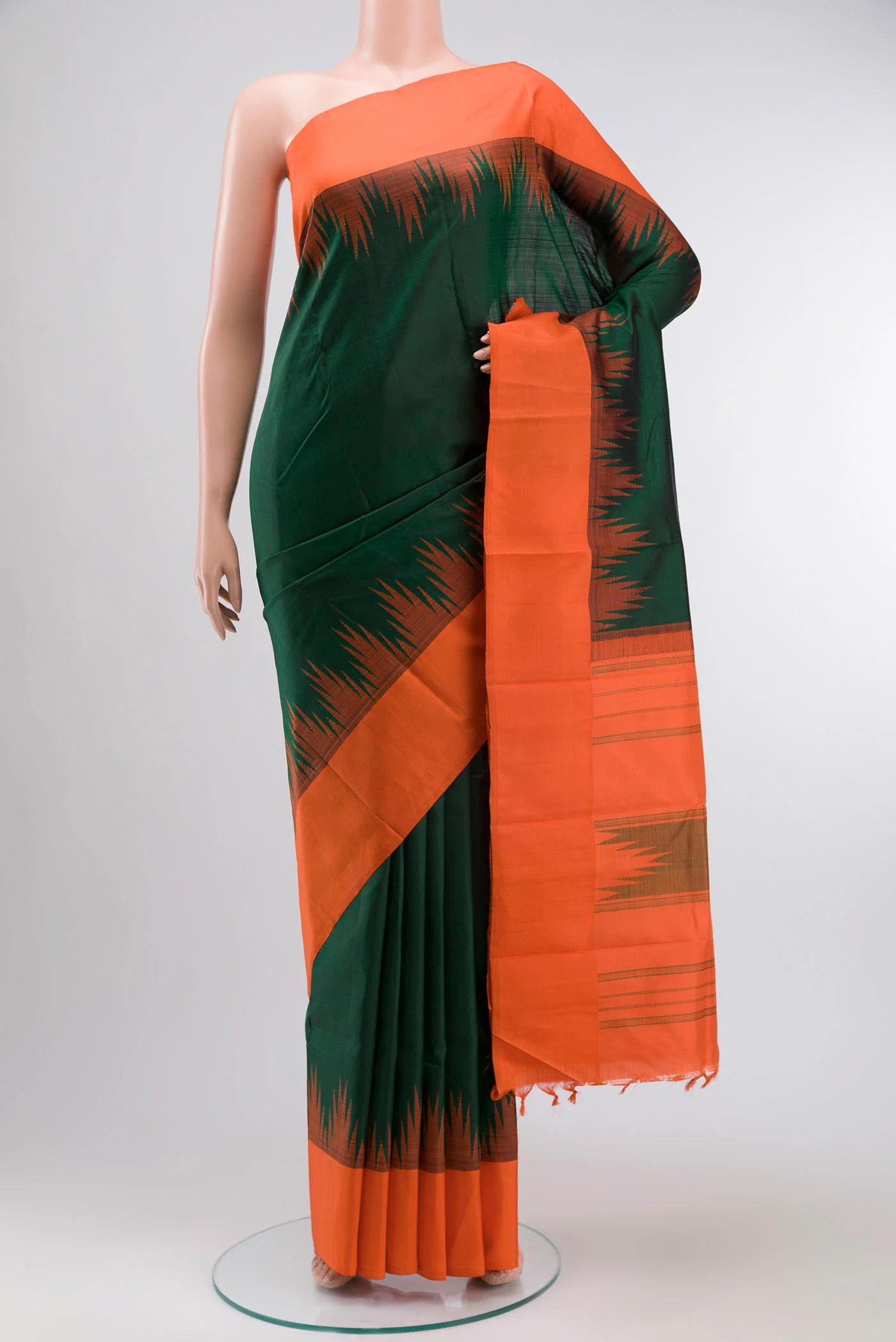 Green Kanchipuram Silk Saree