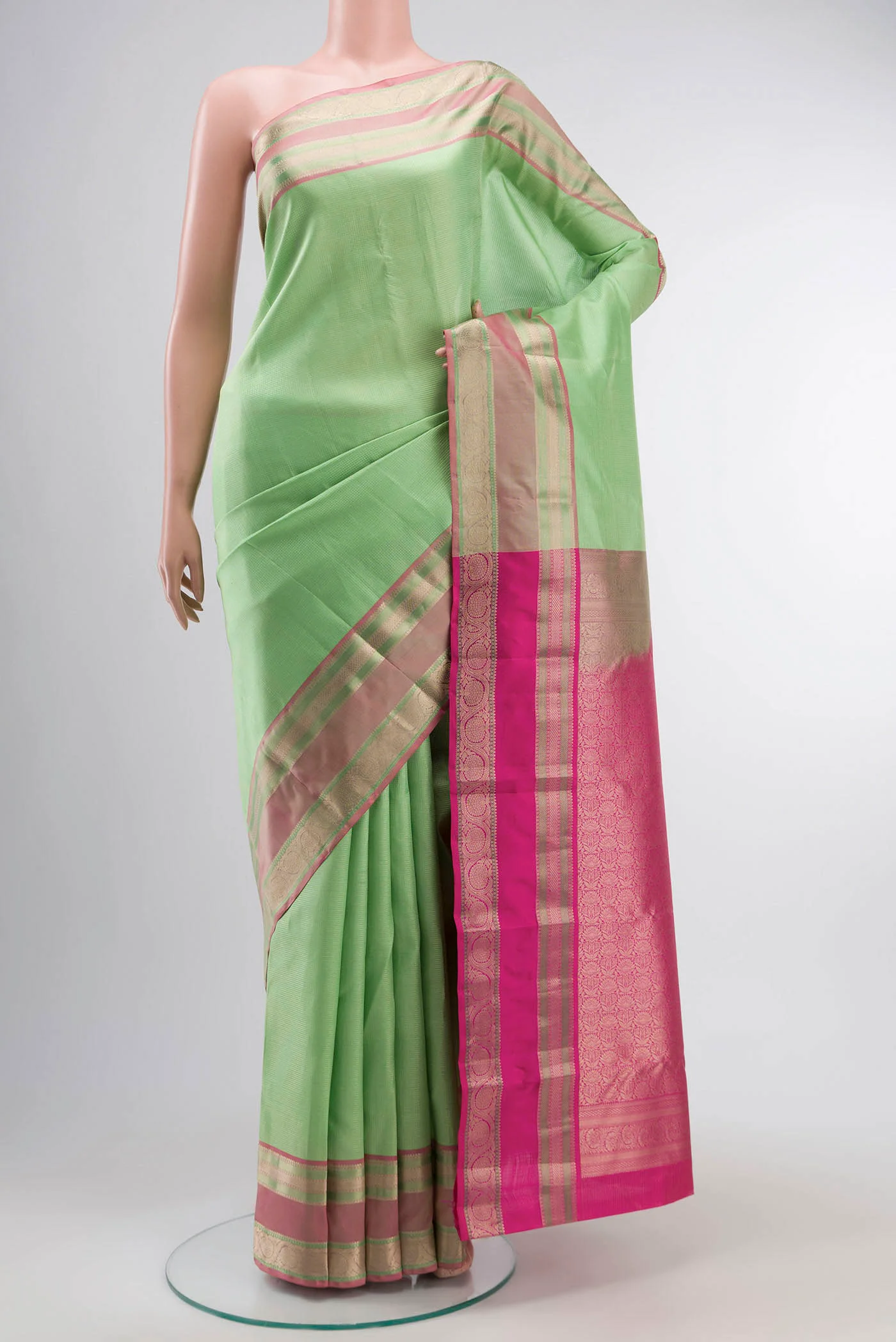 Green Kanchipuram Silk Saree