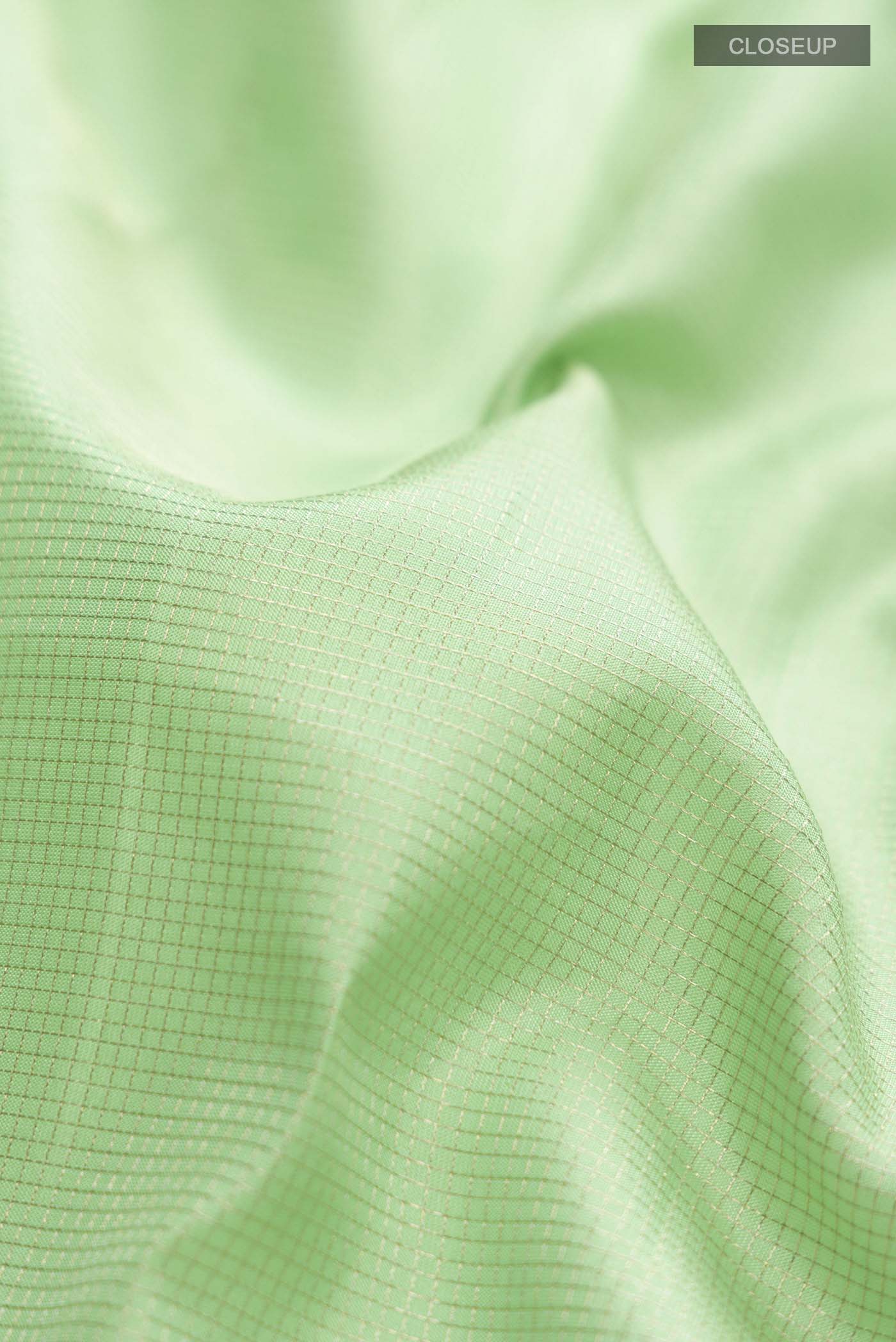 Green Kanchipuram Silk Saree - Image 2