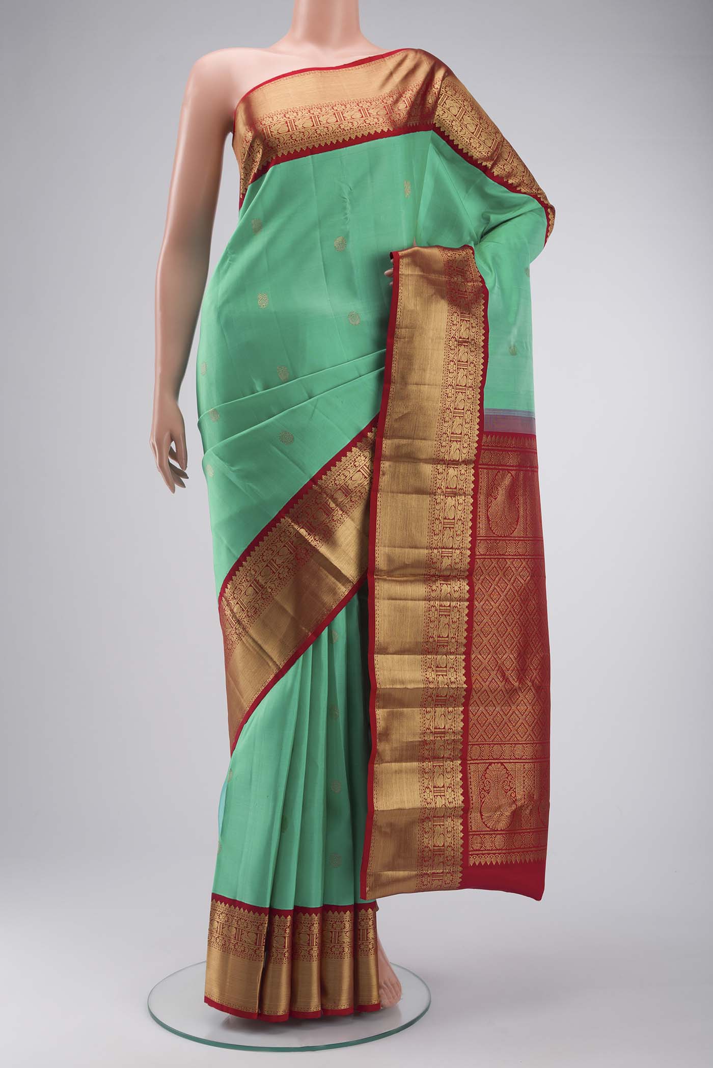 Green Kanjivaram Silk Saree