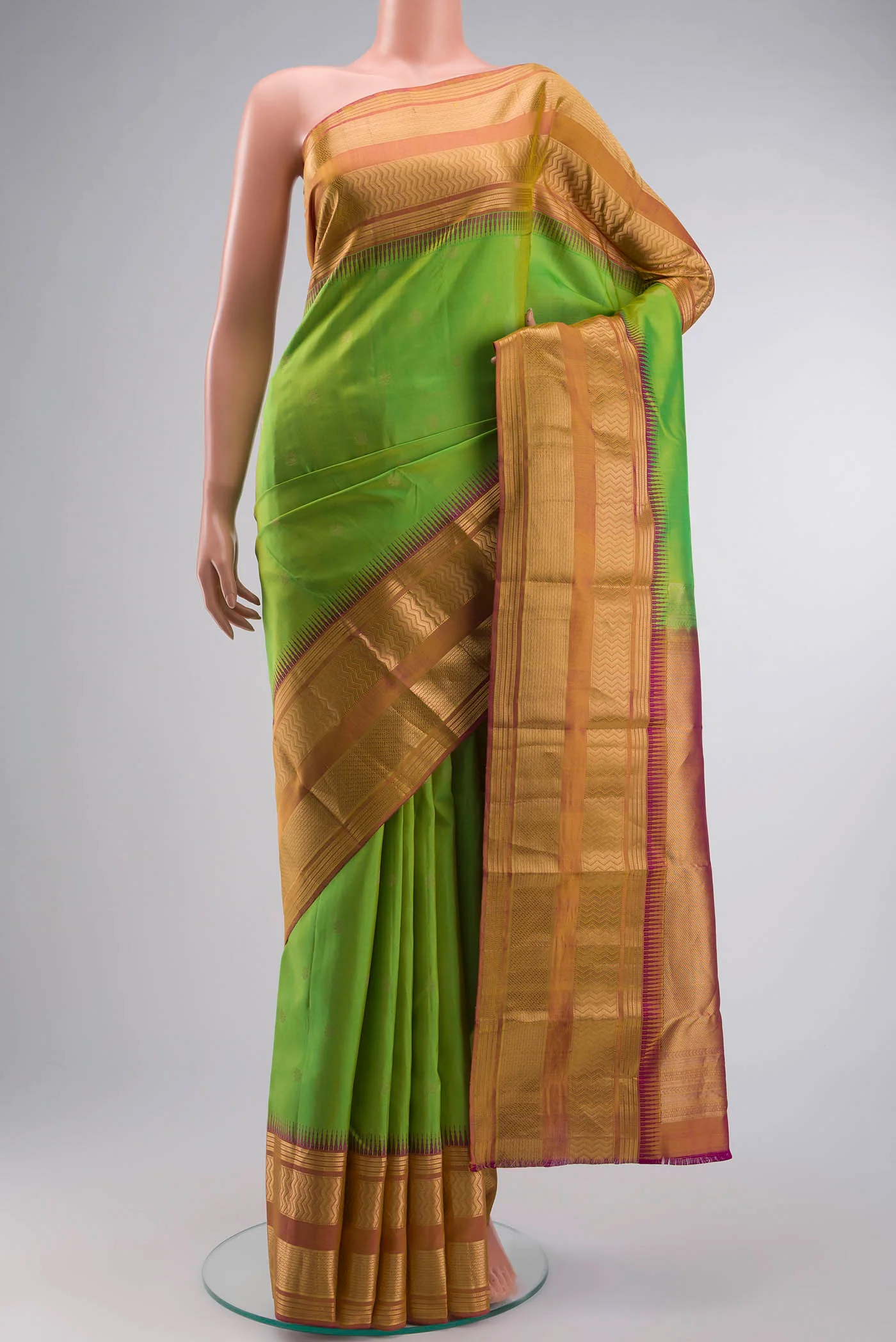 Green Kanjivaram Silk Saree