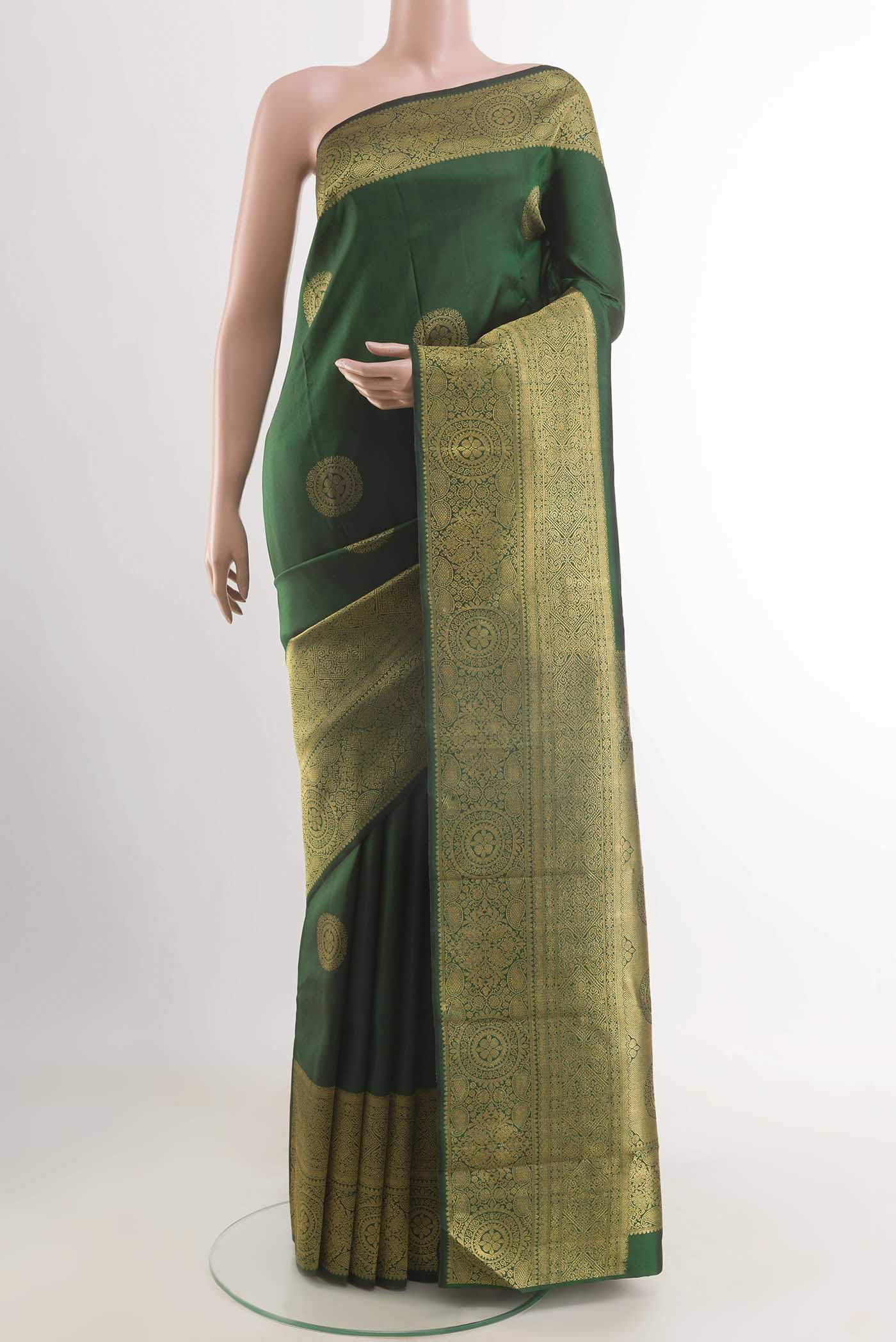 Green Kanjivaram Silk Saree