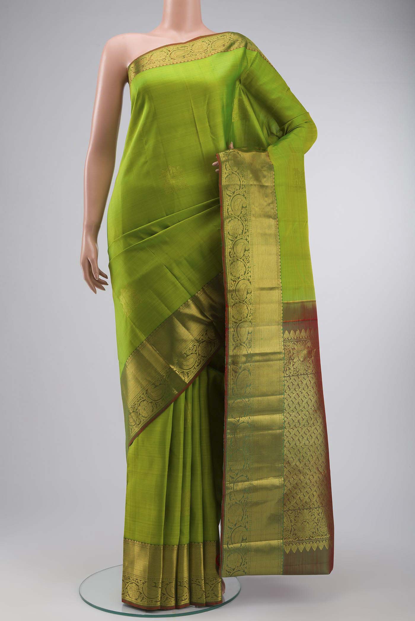 Green Kanjivaram Silk Saree