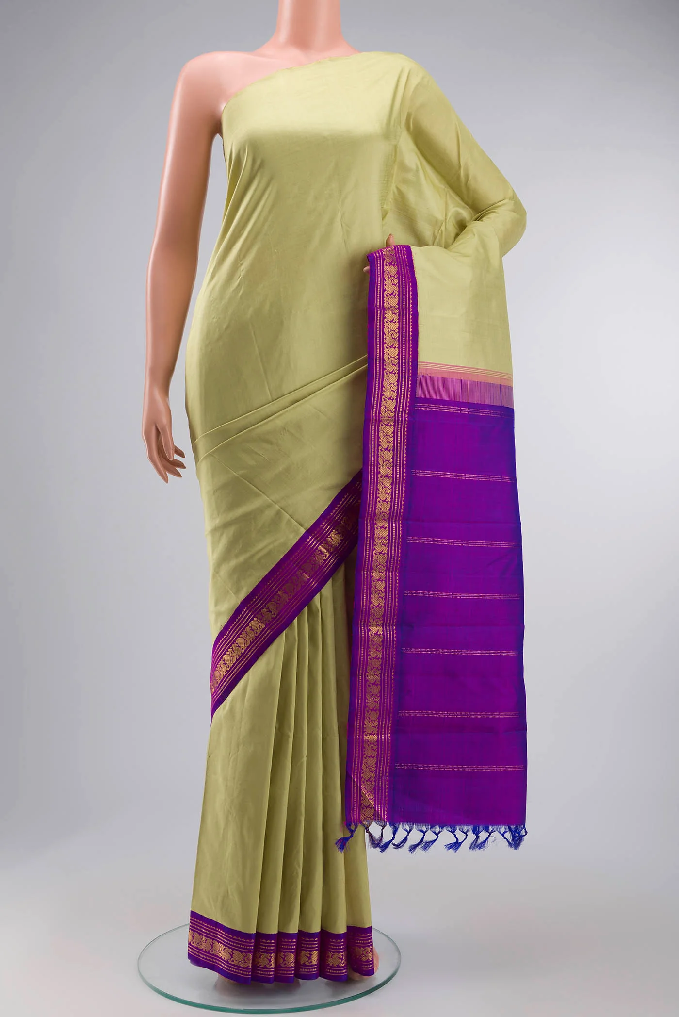 Green Kanjivaram Silk Saree