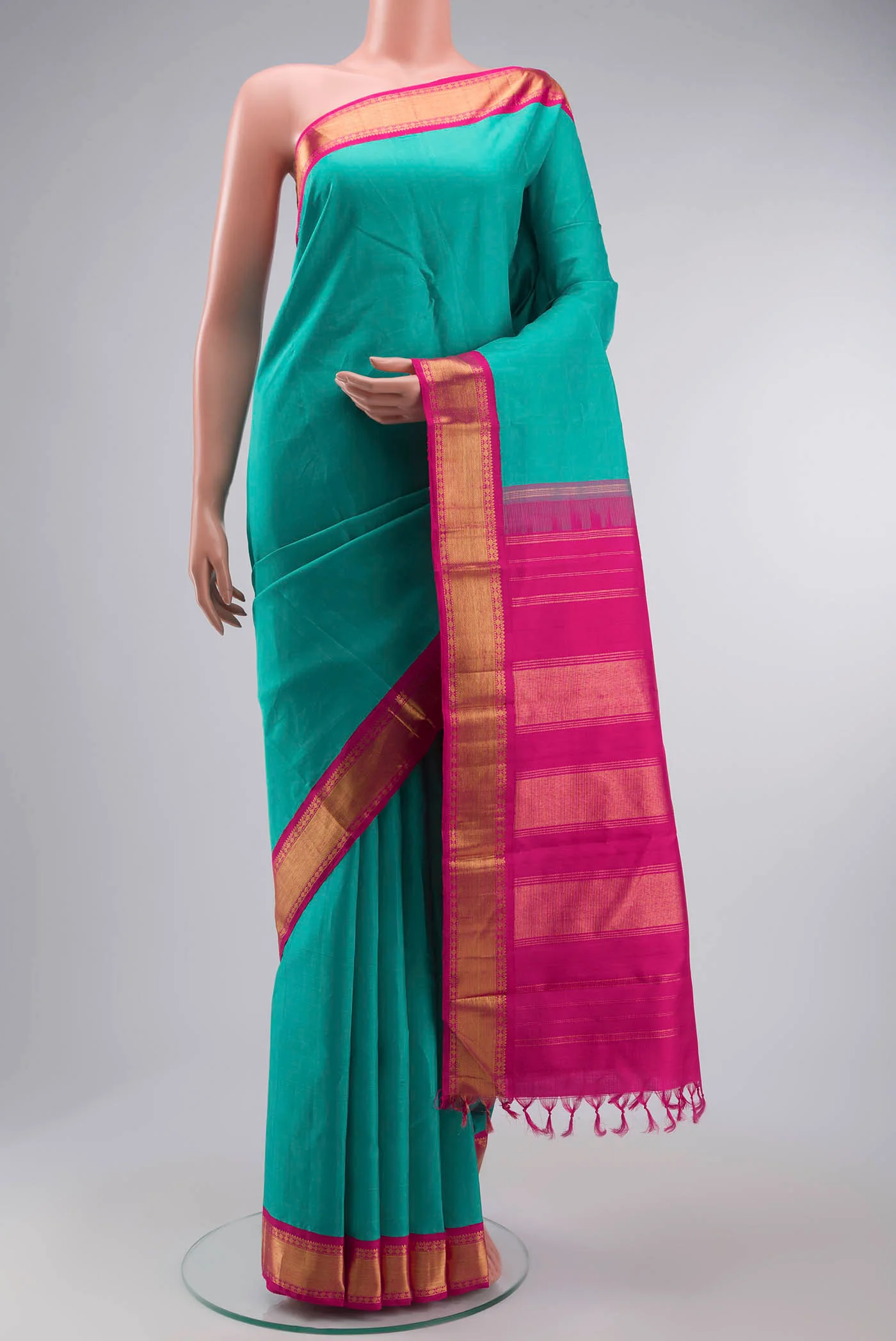 Blue Kanjivaram Silk Saree