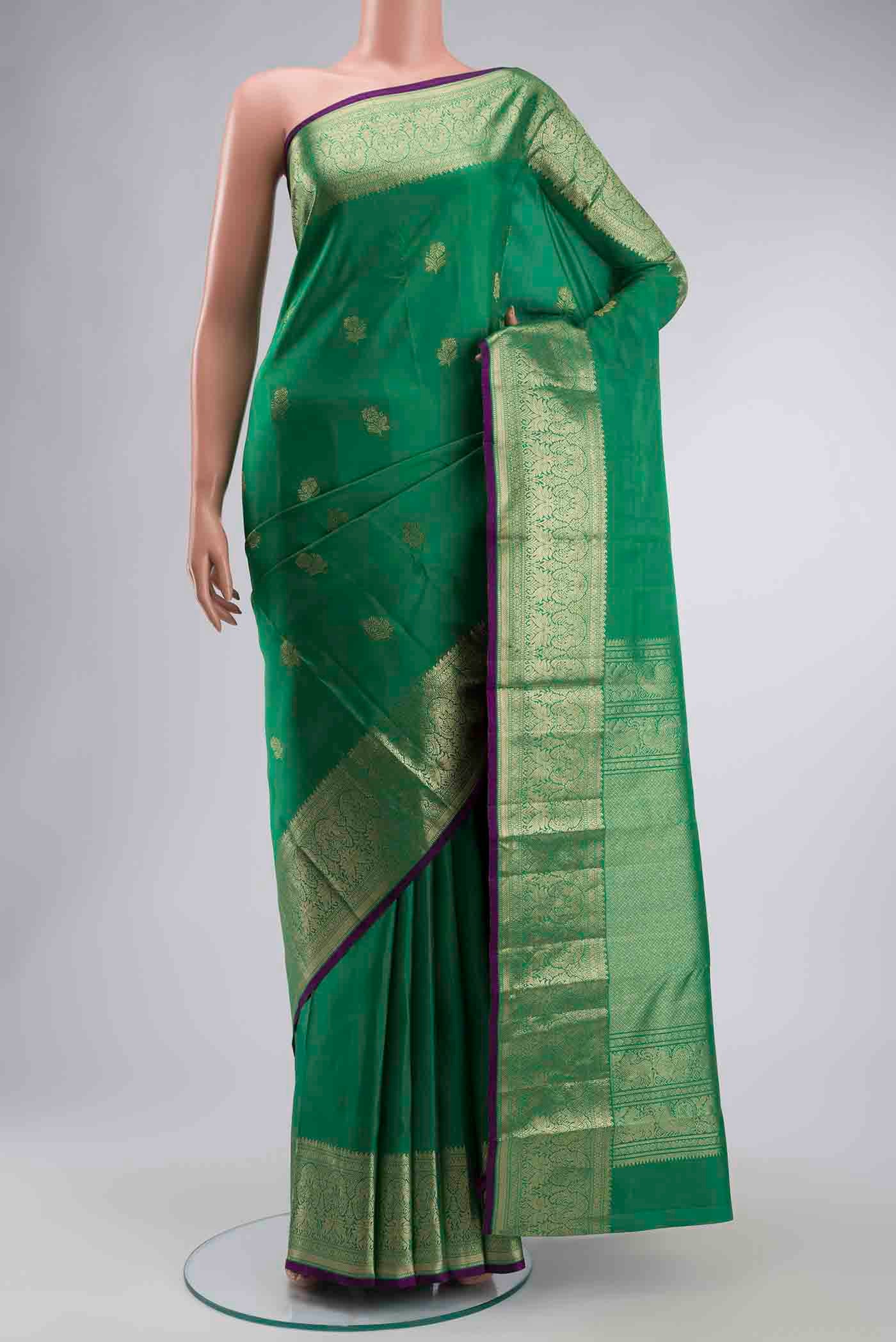 Green Kanjivaram Silk Saree